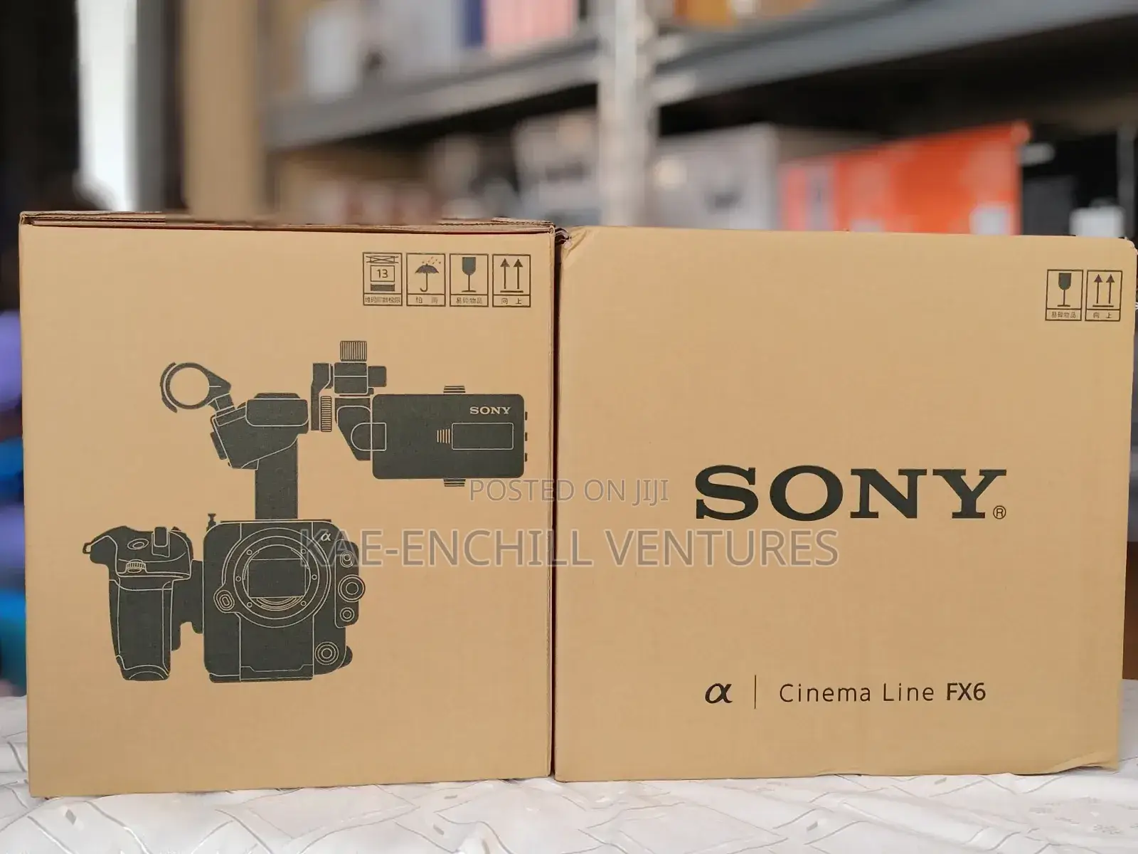 Sony Alpha Fx2 Fx3 Fx6 12mp Cinema Line Camera Body Only XLR Handle
