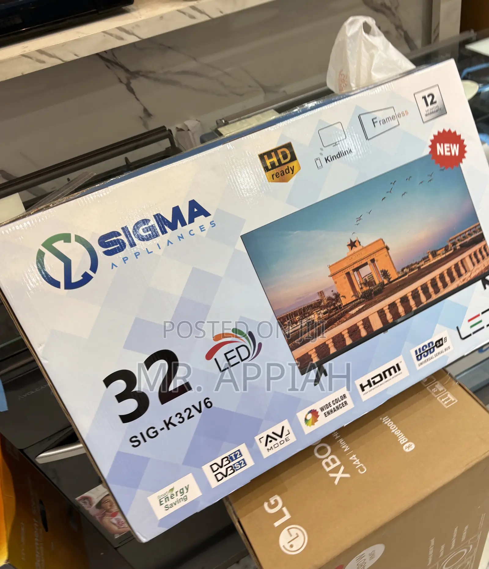 Newly in Stock Sigma Sig-K32v6 32 Inch FHD Digital Satellite Tv
