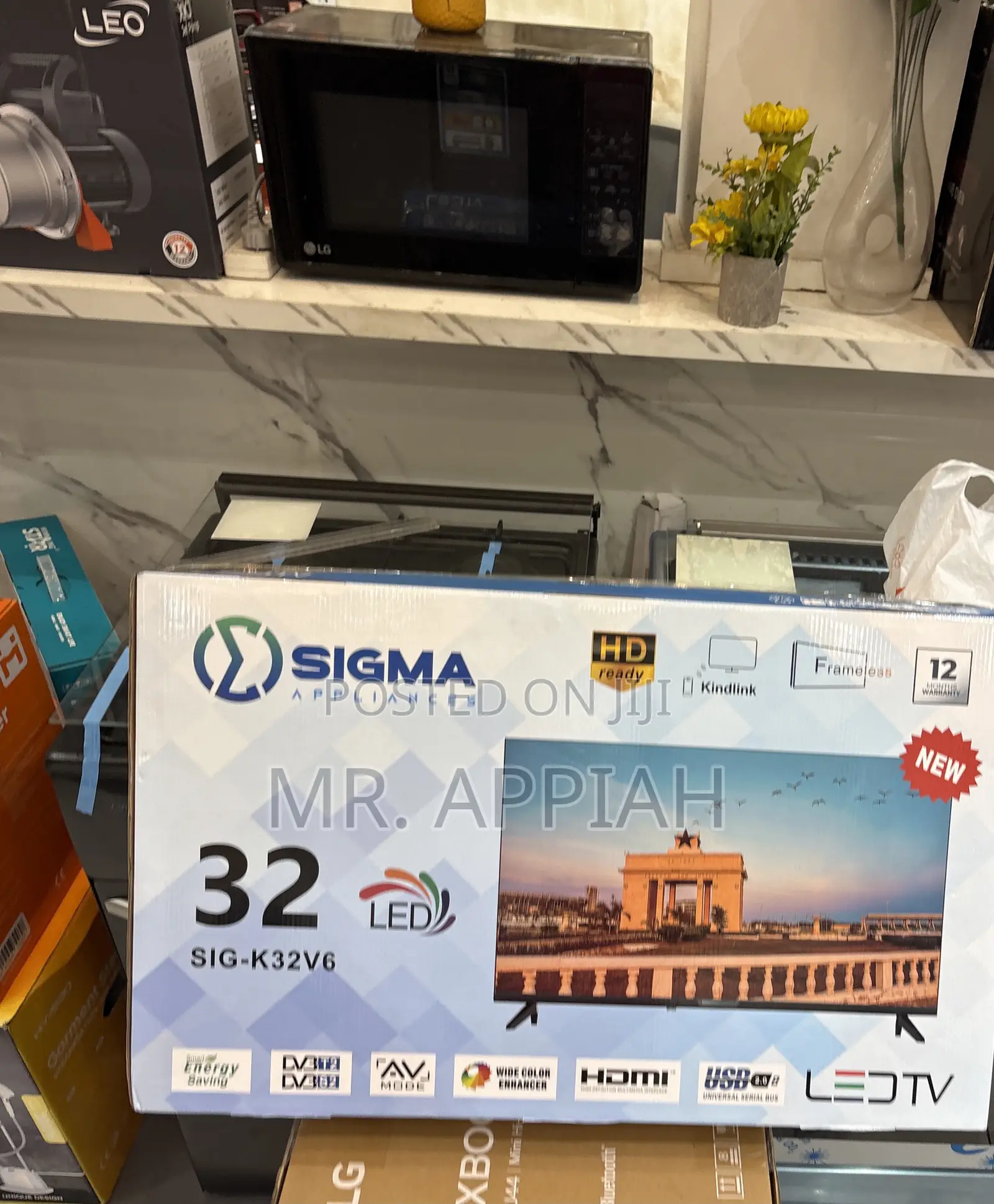 Efficient Sigma Sig-K32v6 32 Inches Digital FHD Led Tv 