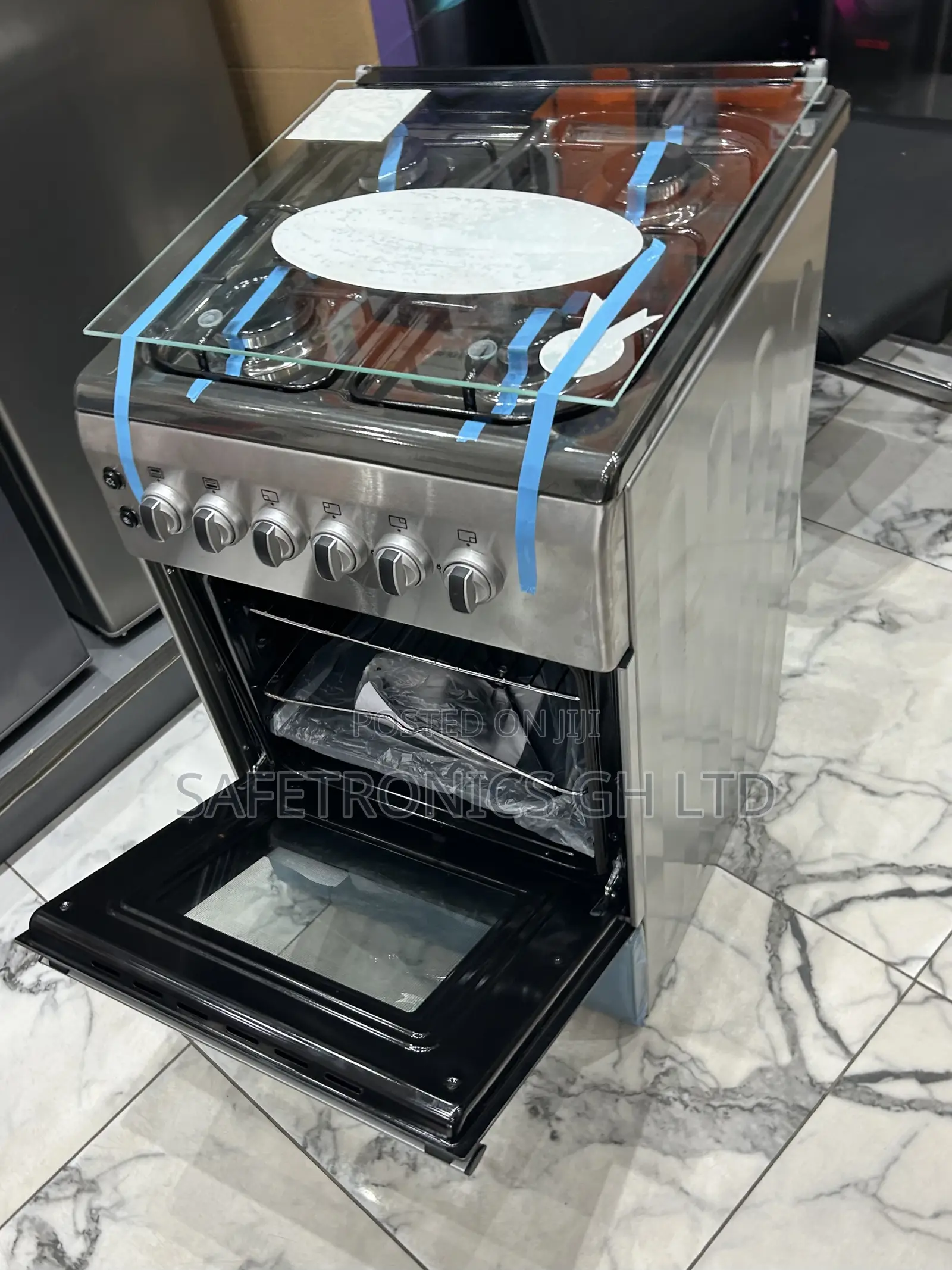 Fabulous New 60x60 4 Gas Oven With Grill Ferre Auto Ignition