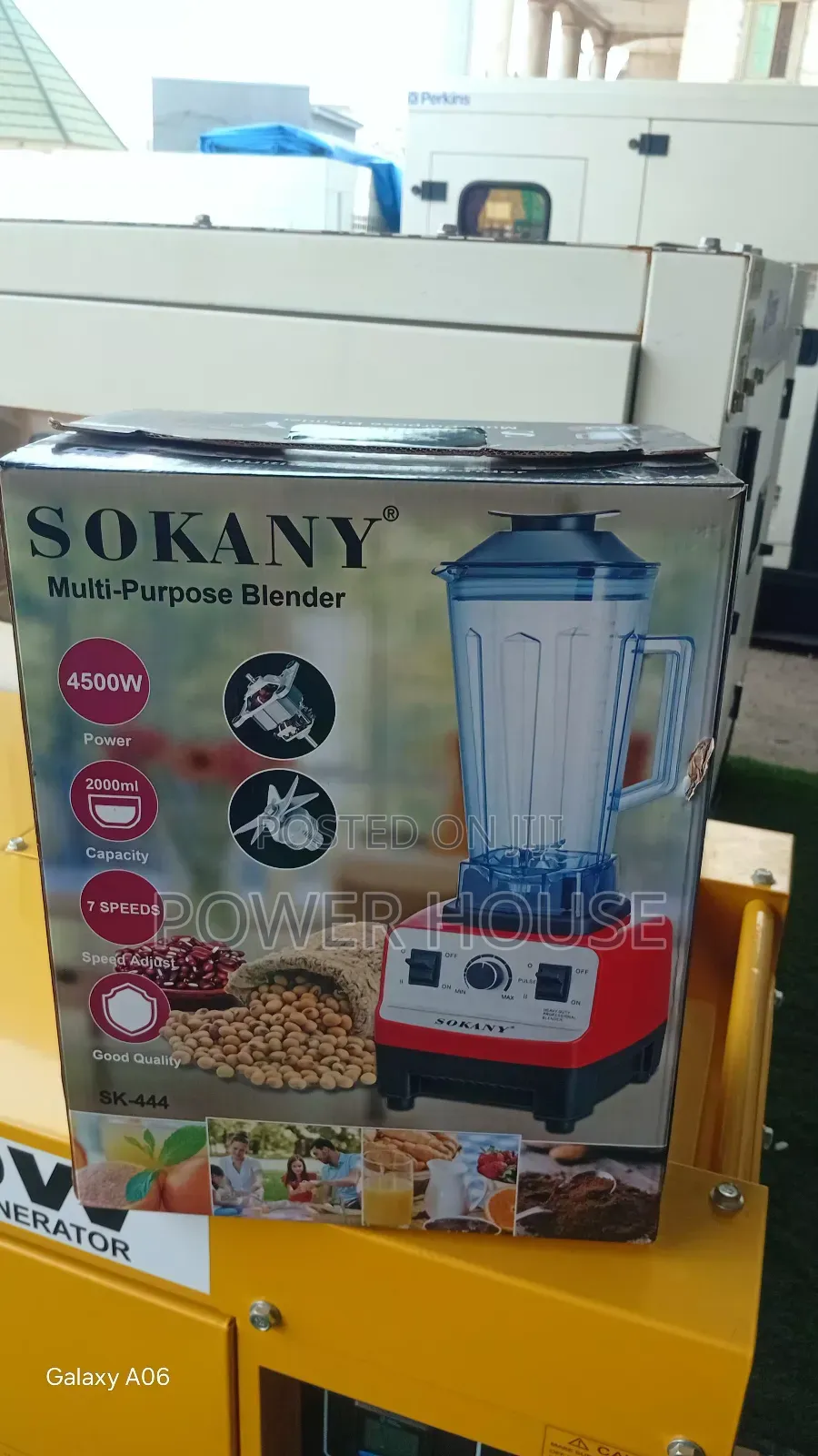 Sokany 20l Industrial Blender – Smoothies, Pepper More