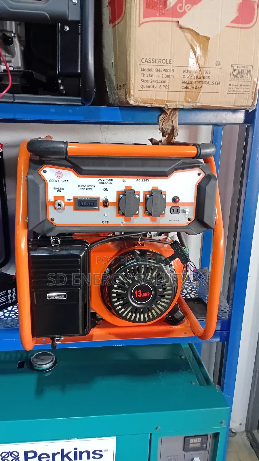 Ecoolmax 10kva Petrol Generator – Your Trusted Backup Power