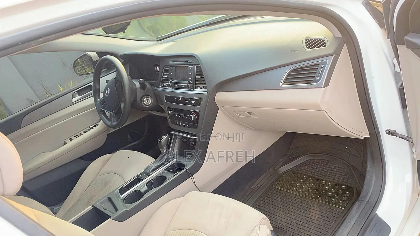 Hyundai Sonata Limited 2.0T 4dr Sedan (2.0L 4cyl Turbo 6A) 2015 White