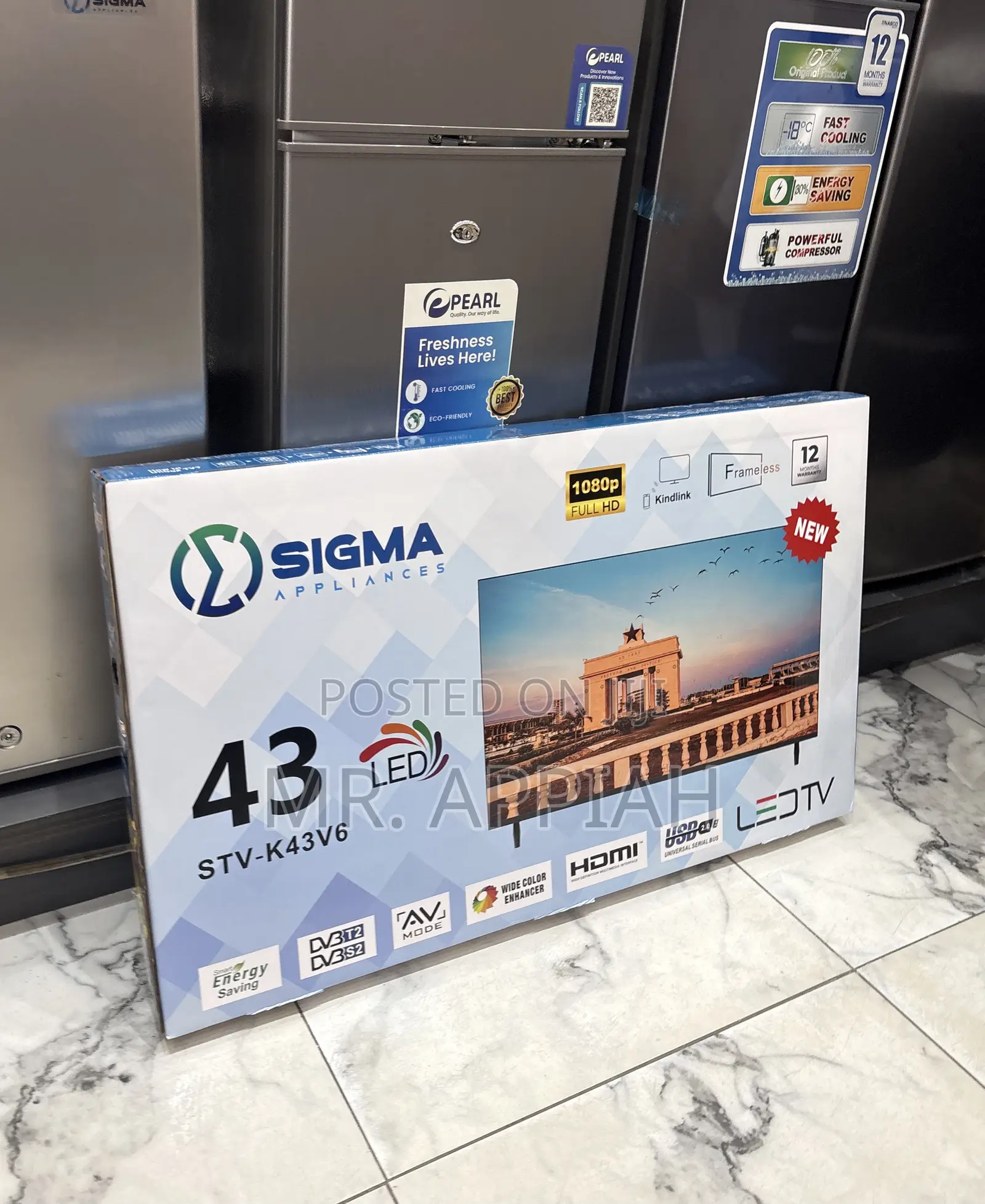 Buy Premium Sigma 43 Inch FHD Digital Satellite Television(Black).