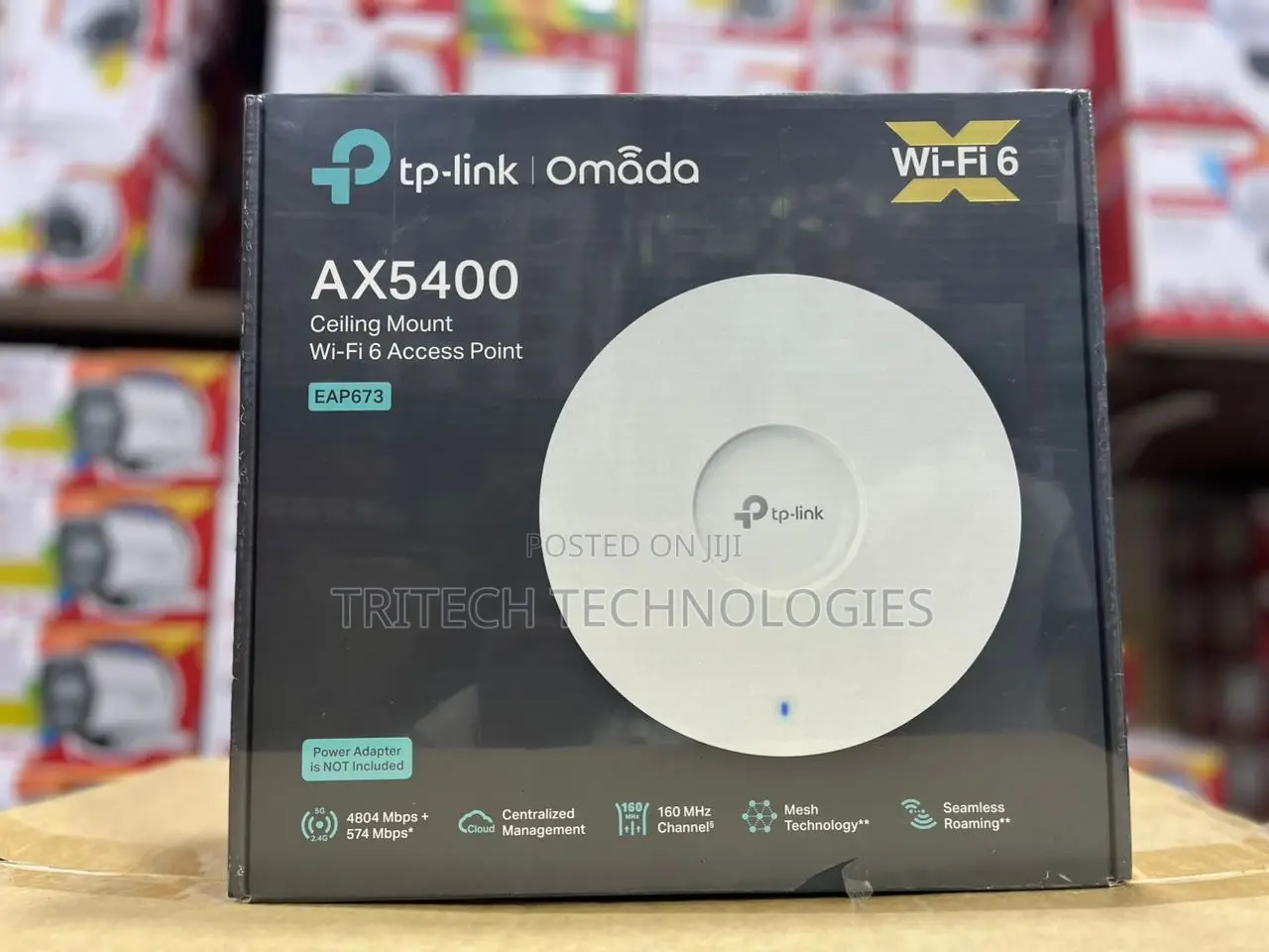 Tp-Link Eap673 Ax5400 Ceiling Mount Wifi 6 Access Point