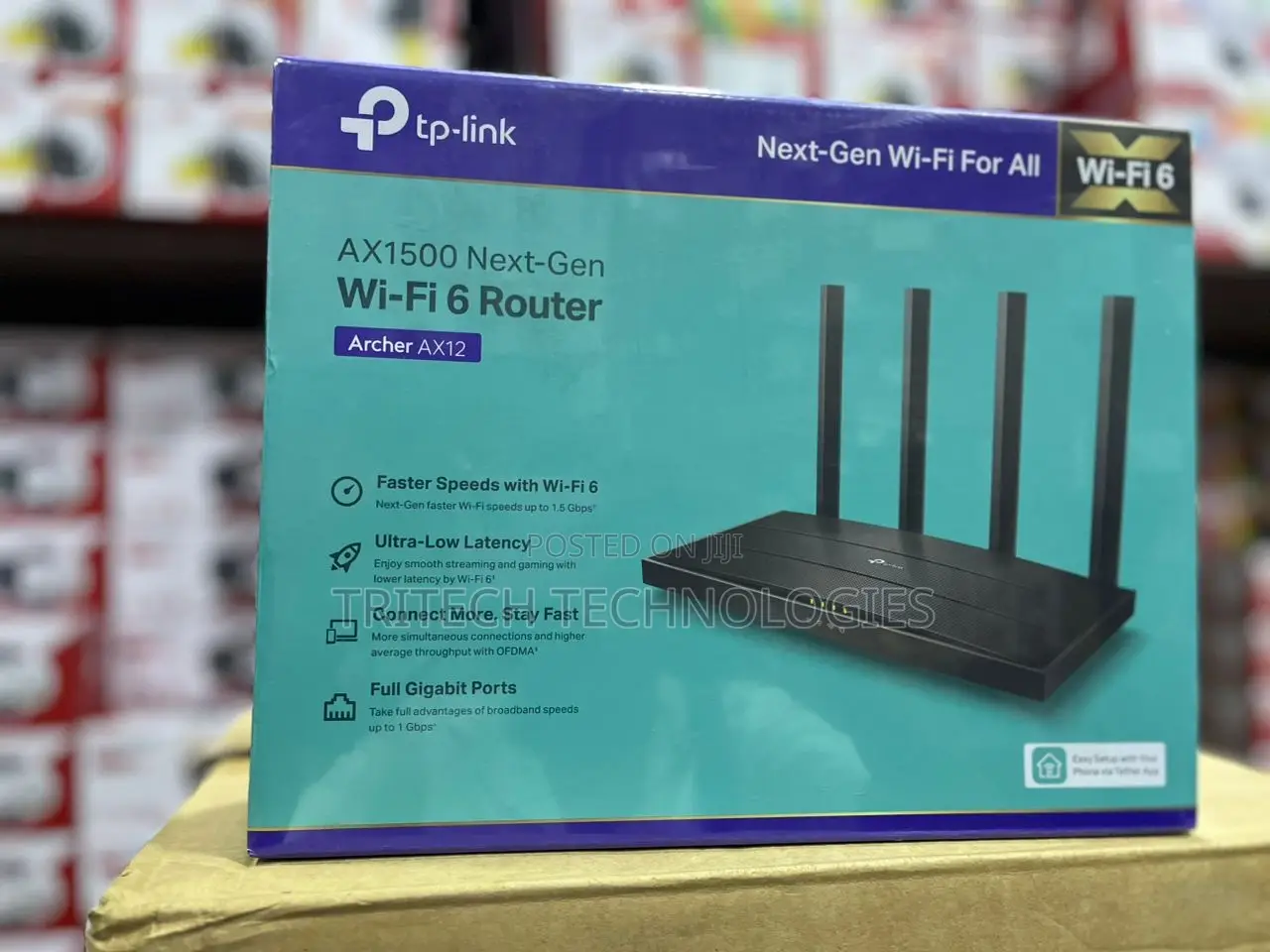 Tp-Link Archer Ax12 Wireless Wifi 6 Router Ax1500