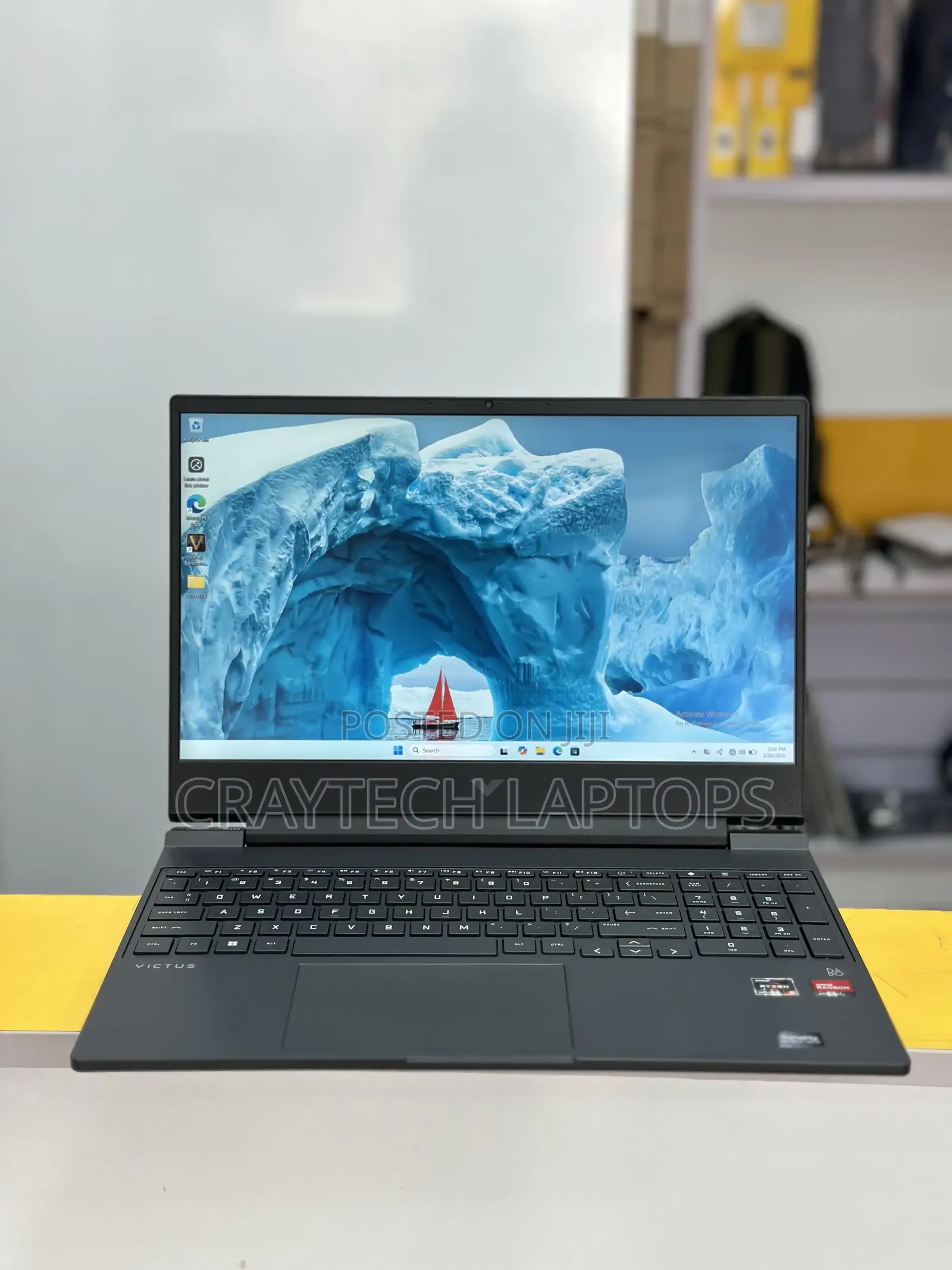 New Laptop HP Victus 15 16GB AMD Ryzen 5 SSD 512GB