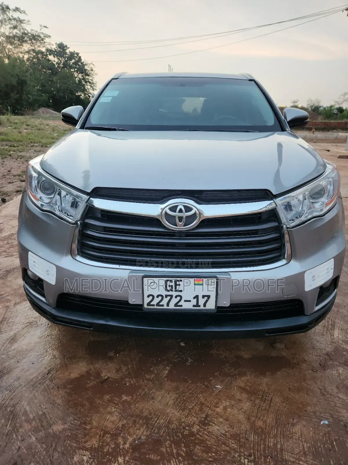 Toyota Highlander Limited 4dr SUV AWD (3.5L 6cyl 6A) 2015 Gray