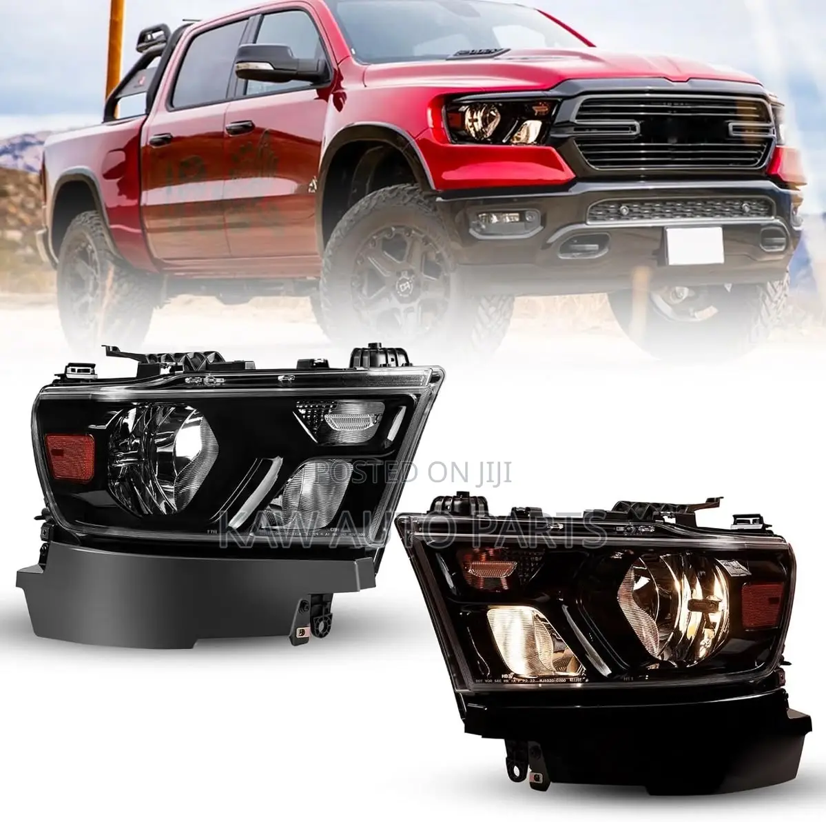 2019,2020,2021,2022,2023,2024 Headlight For Dodge Ram 1500
