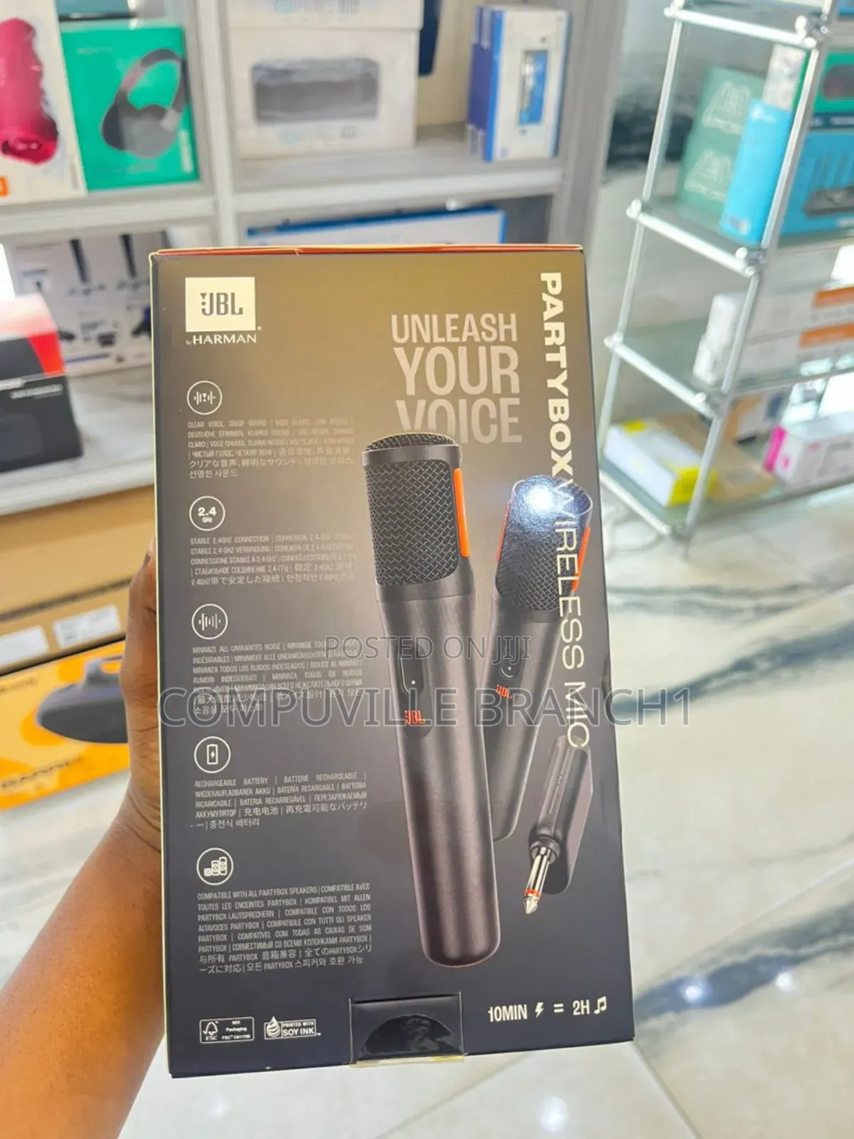 Jbl Partybox Microphone
