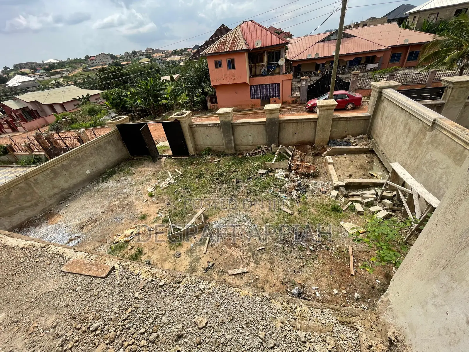 Semi Complete 4 Bedrooms House For Sale @ Abrepo Near Kumasi Girls Shs