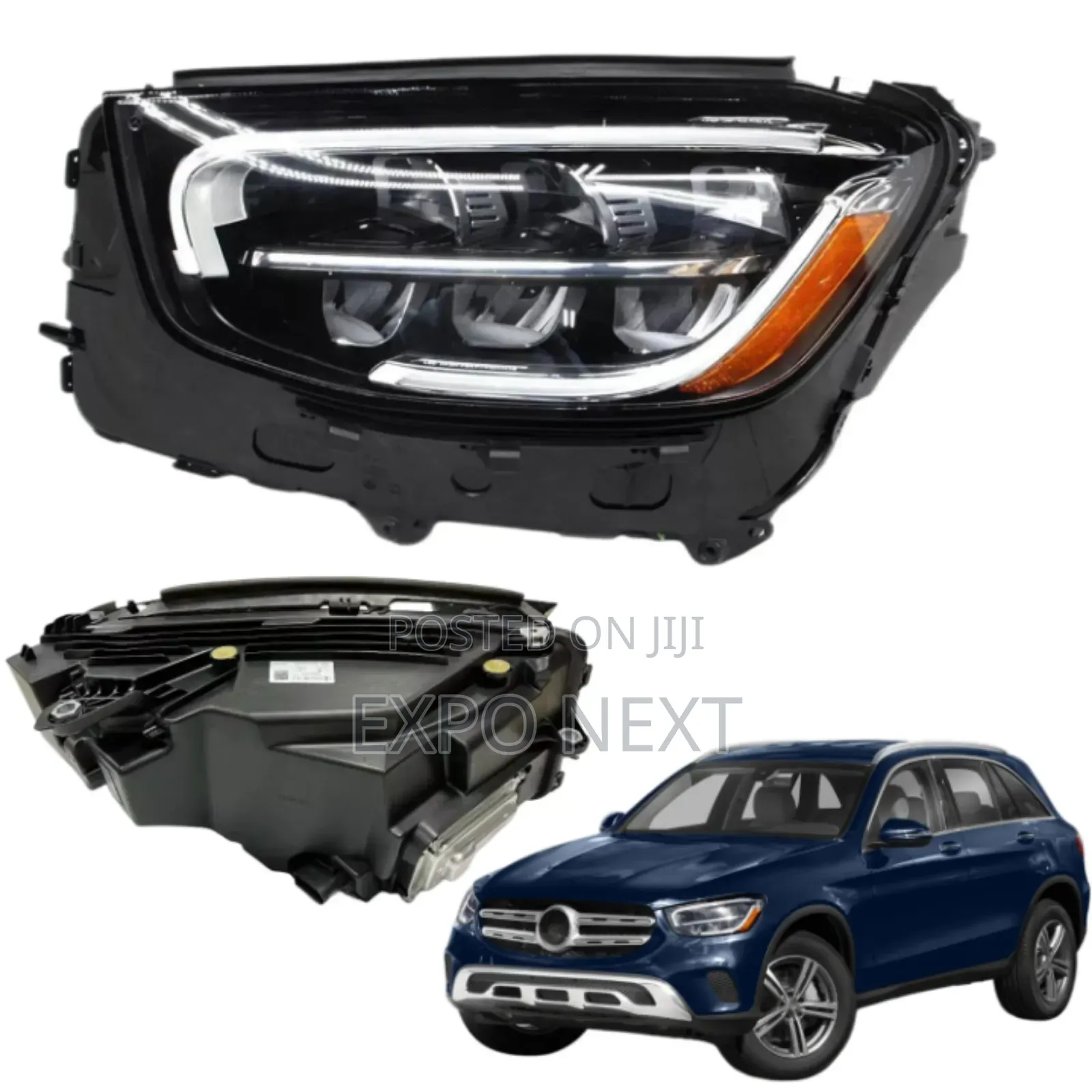 Mercedes Benz Glc X253 W253 Headlight Oem Standard 2019-2020