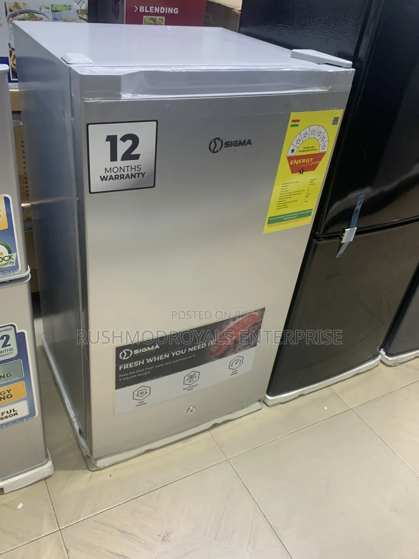 Sigma 92l Mini-Master: Rapid Cooling Table Top Refrigerator"