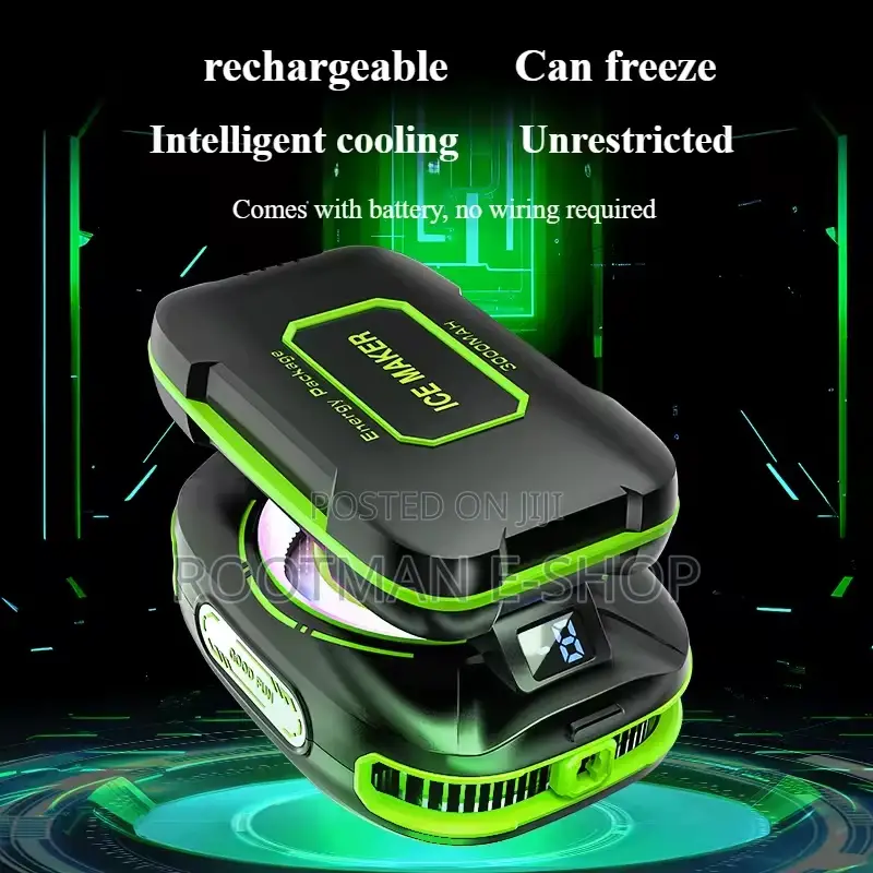 Js85 Clip on Semiconductor Phone Cooler With Digital Display