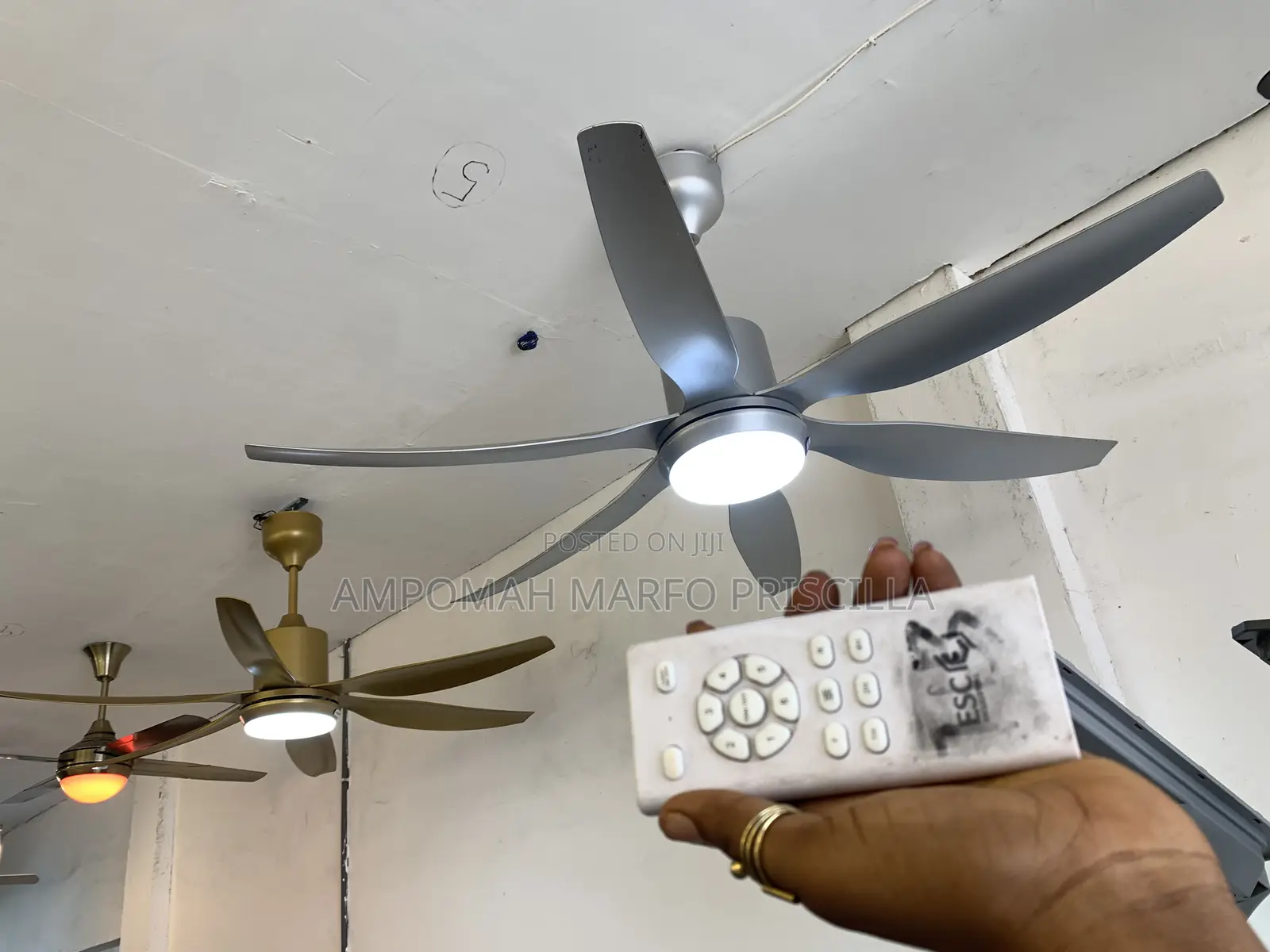 6blade Fan With Light and Remote Control