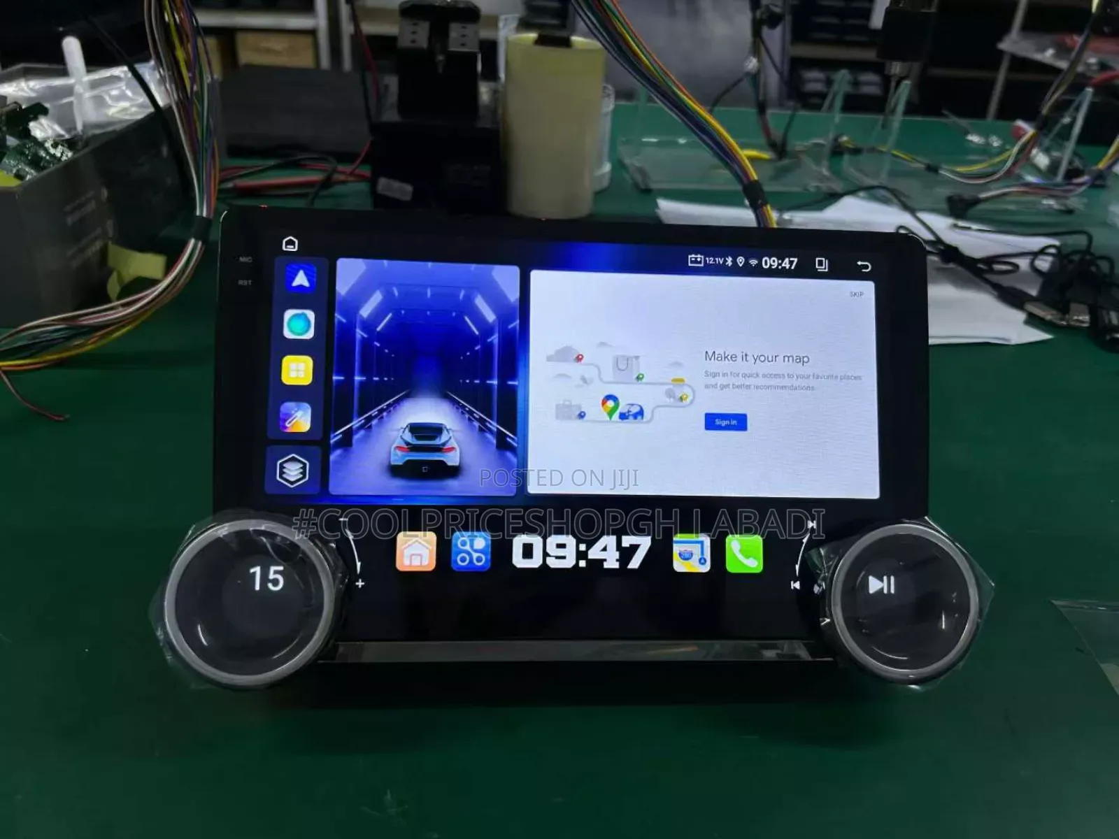 Car Dual Knop Control Multimedia Player