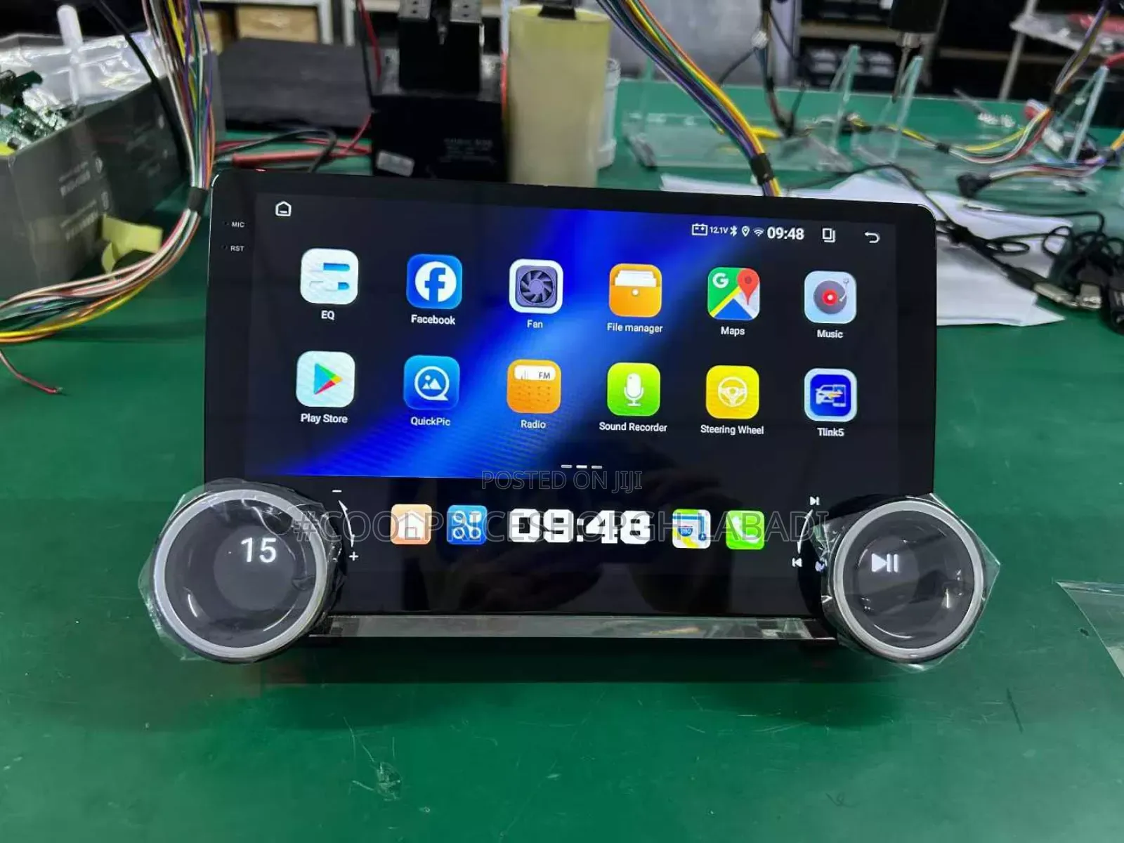 Car Dual Knop Control Multimedia Player