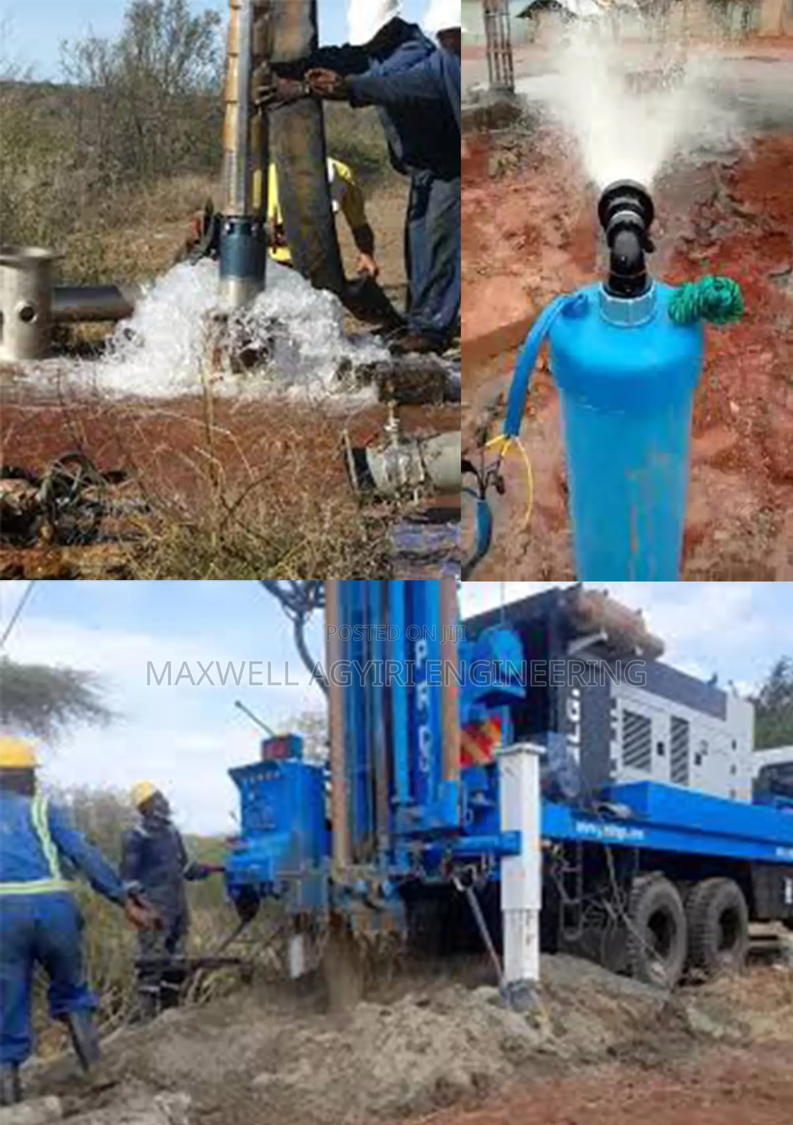 Experts Borehole Drilling, Construction and Mechanization