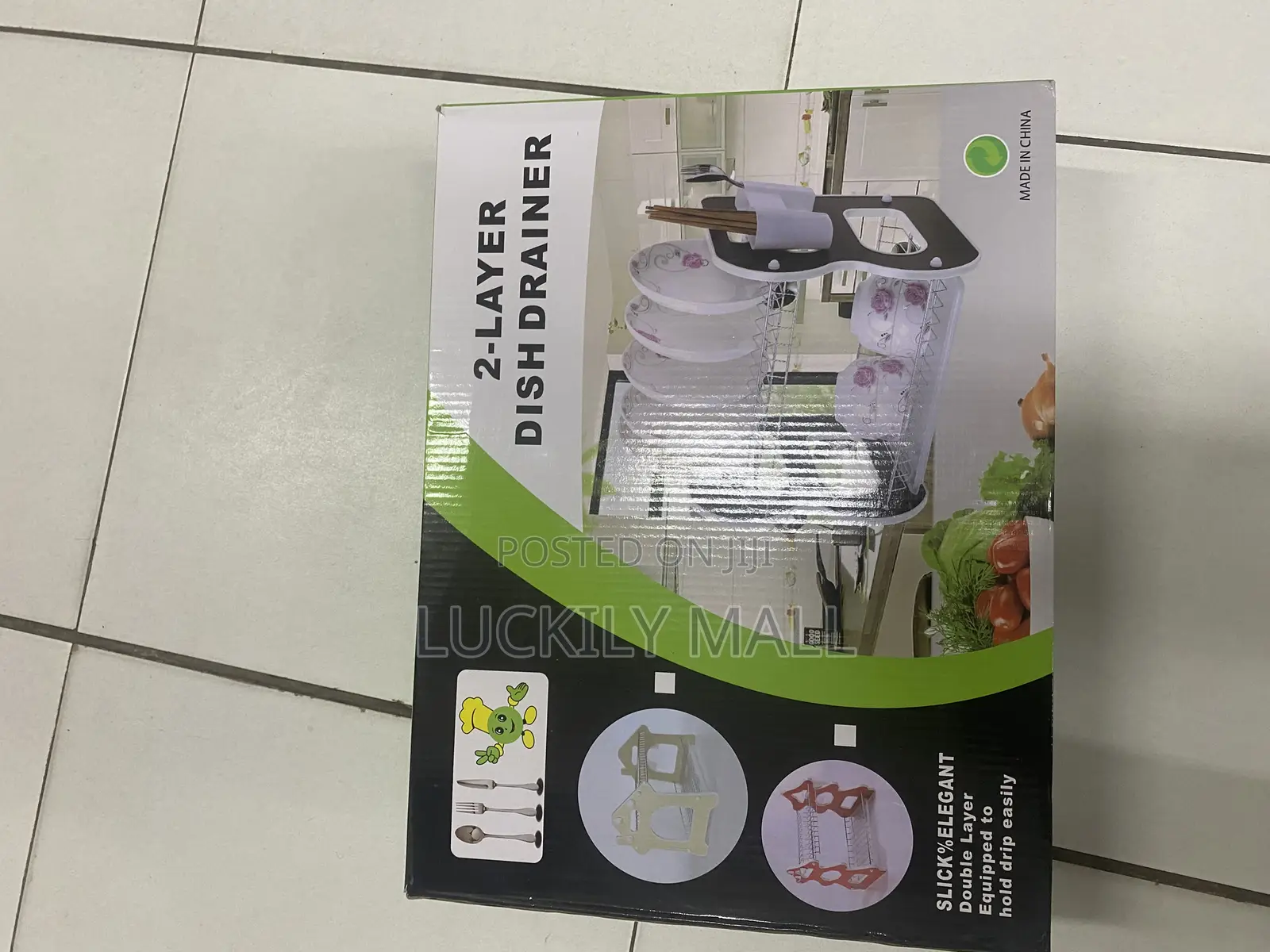 2 Large Dish Drainer