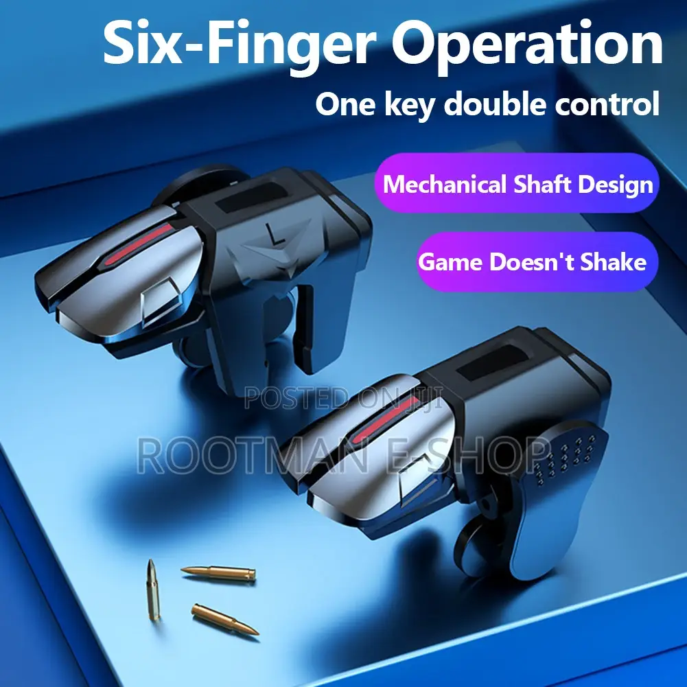 Mobile Phone Game Trigger 6 Finger Game Controller