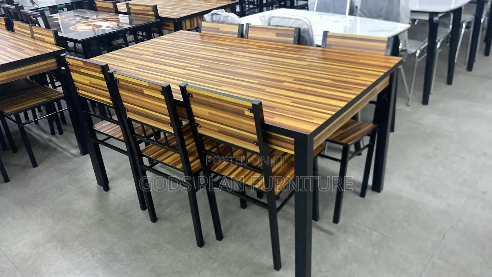 6 Chairs Dining Table