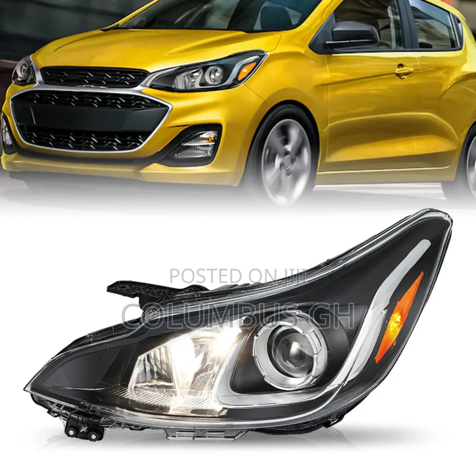 Chevrolet Spark 2019-2020 Headlight Pair.