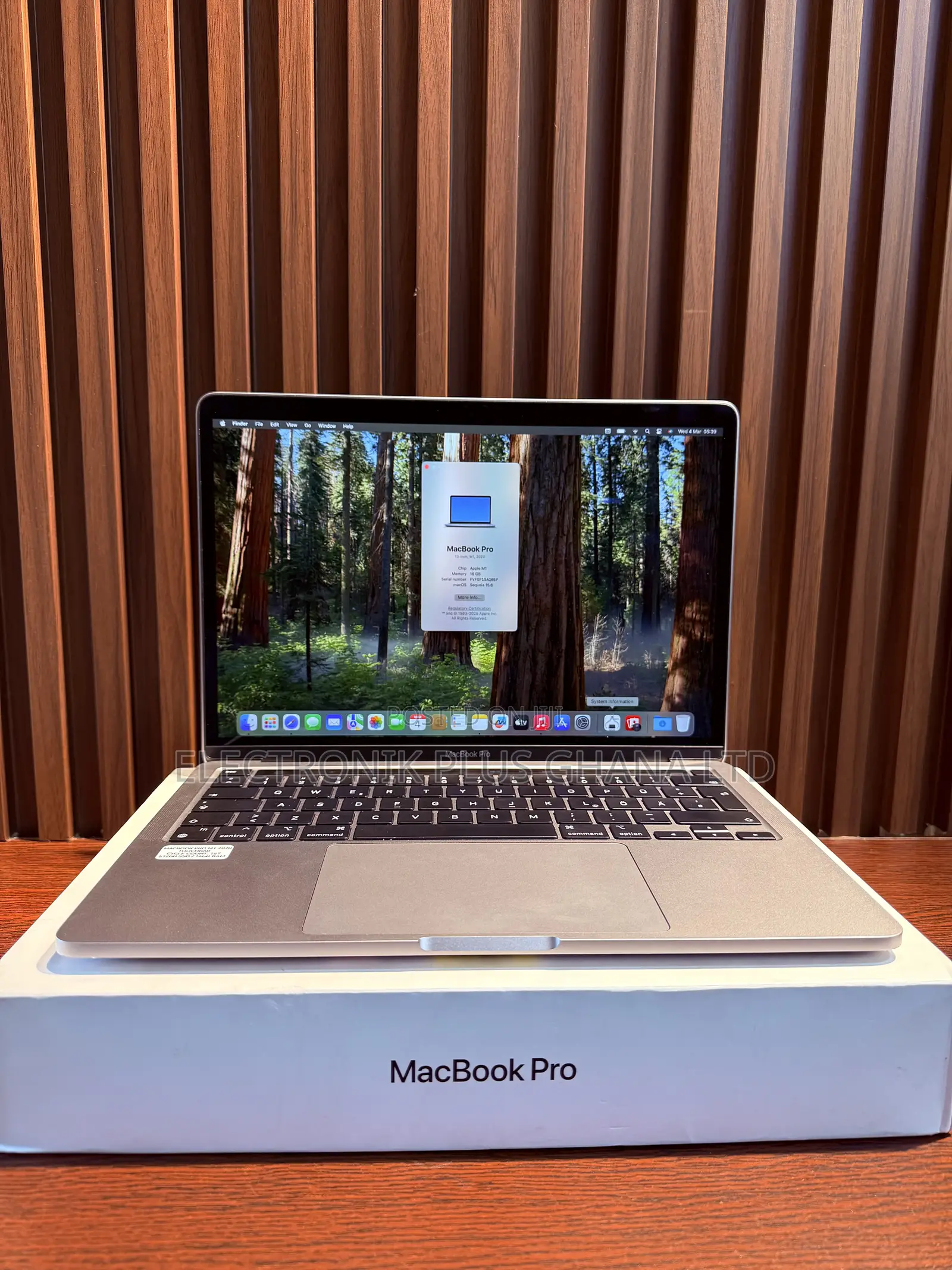 Laptop Apple MacBook Pro 2020 M1 16GB Apple M1 Pro SSD 512GB