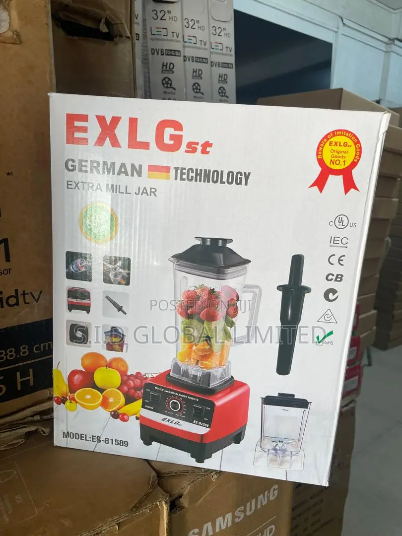 Ultimate 5500w Heavy-duty Blender – Smoothies, Juice & More