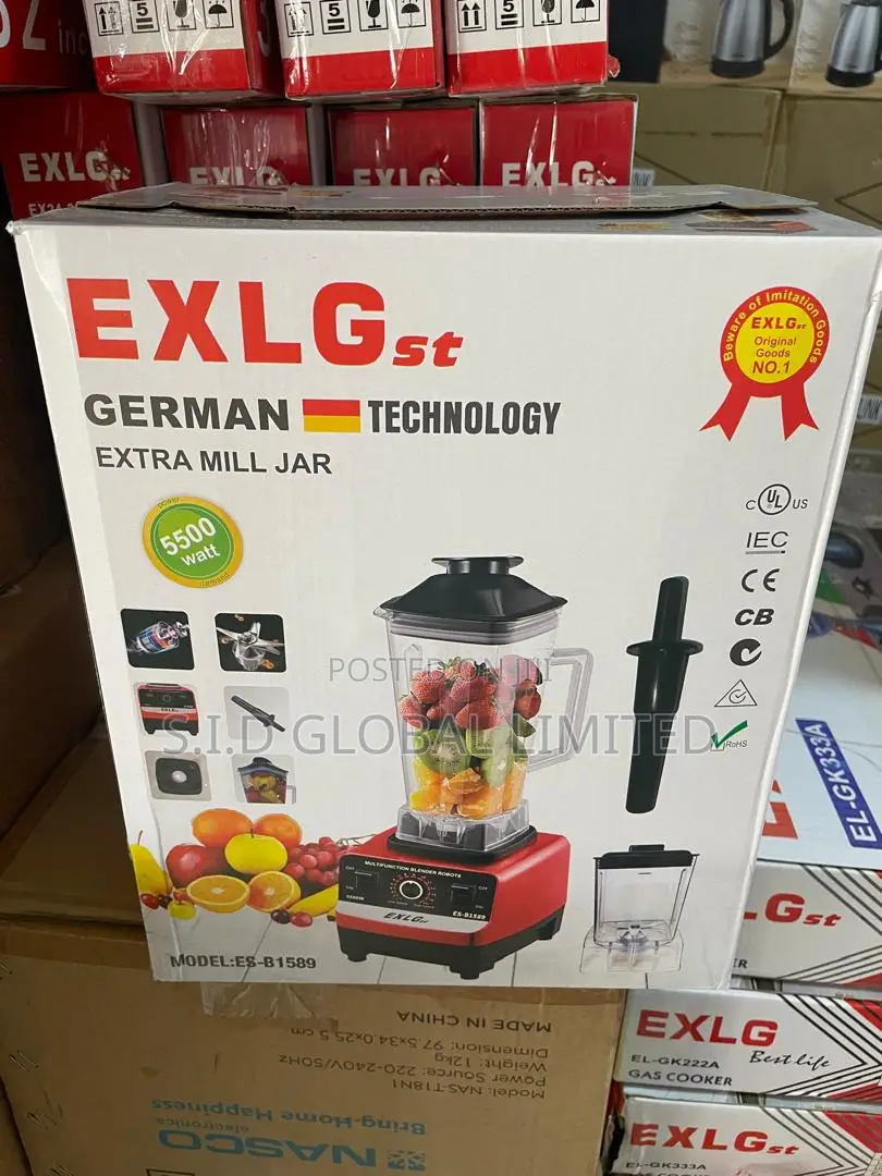 Make Smoothies, Shakes & Sauces Like A Pro With Exlg Blender