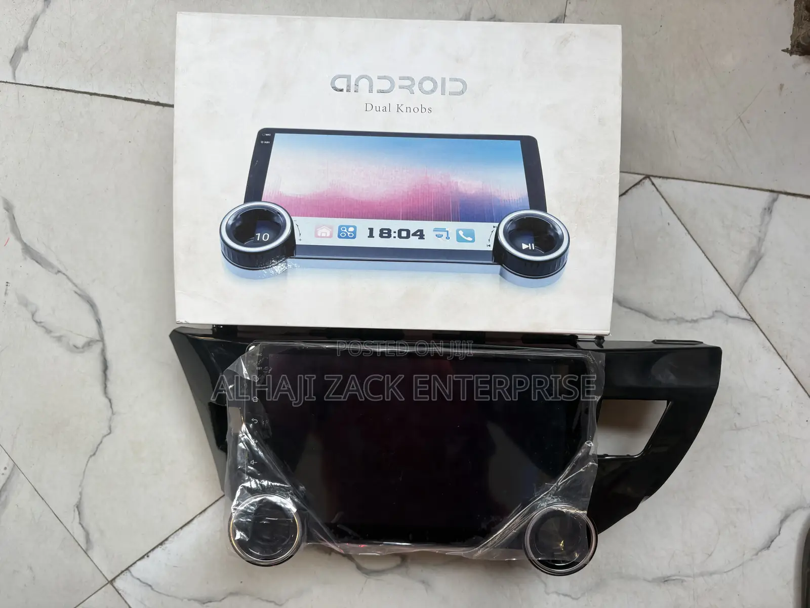 Corolla 2014-2016 Android Screen Double Knob