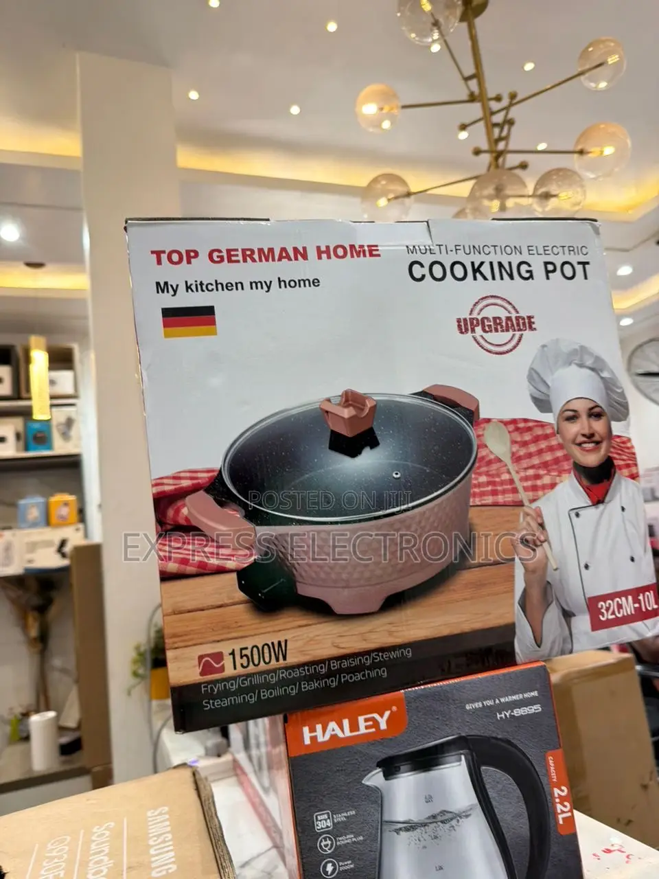 Limited Stock Electric Cooking Pot 10l