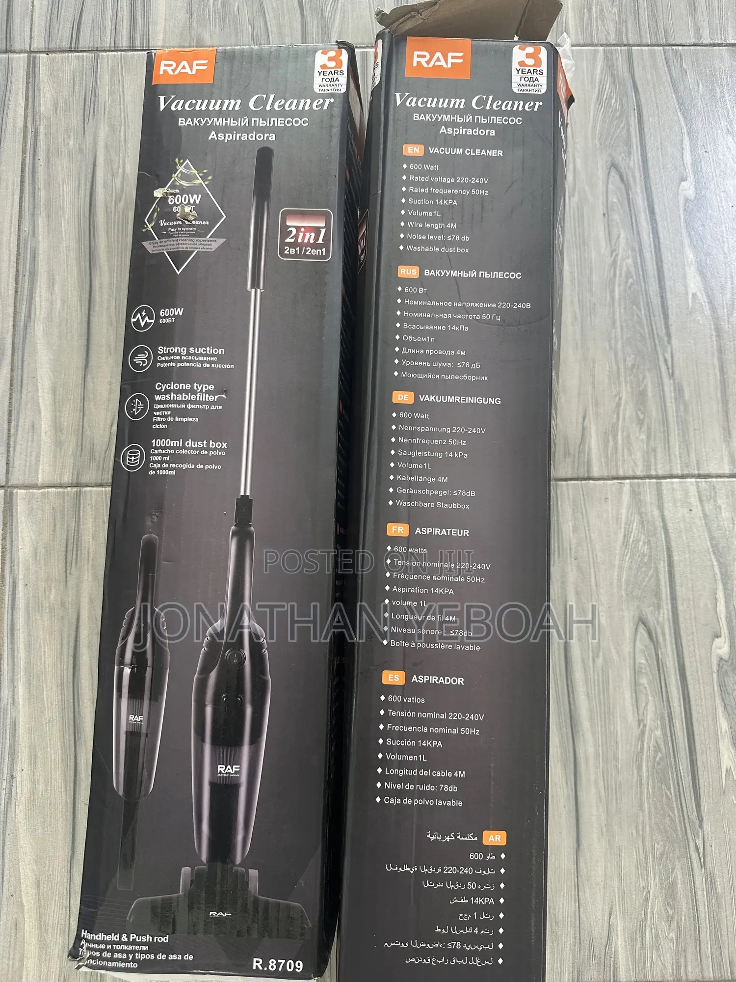Vacuum Cleaner 2in1 600w