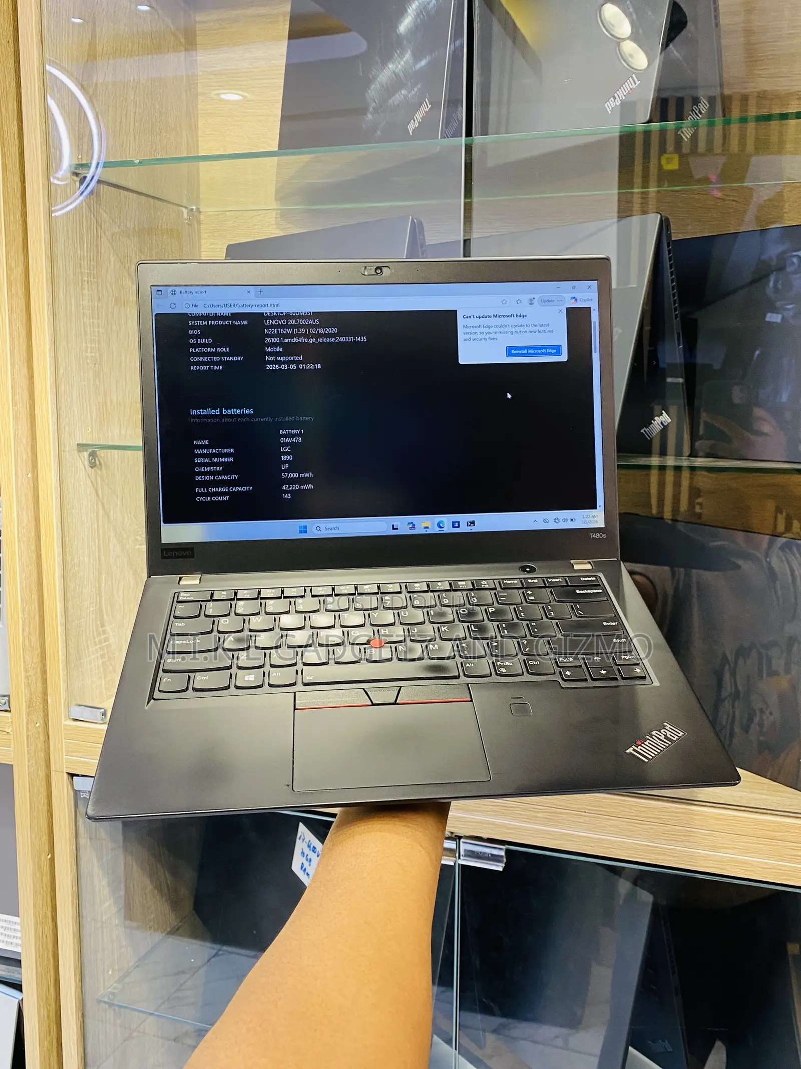 Laptop Lenovo Thinkpad T14s Gen 2 16GB AMD Ryzen 5 SSD 512GB