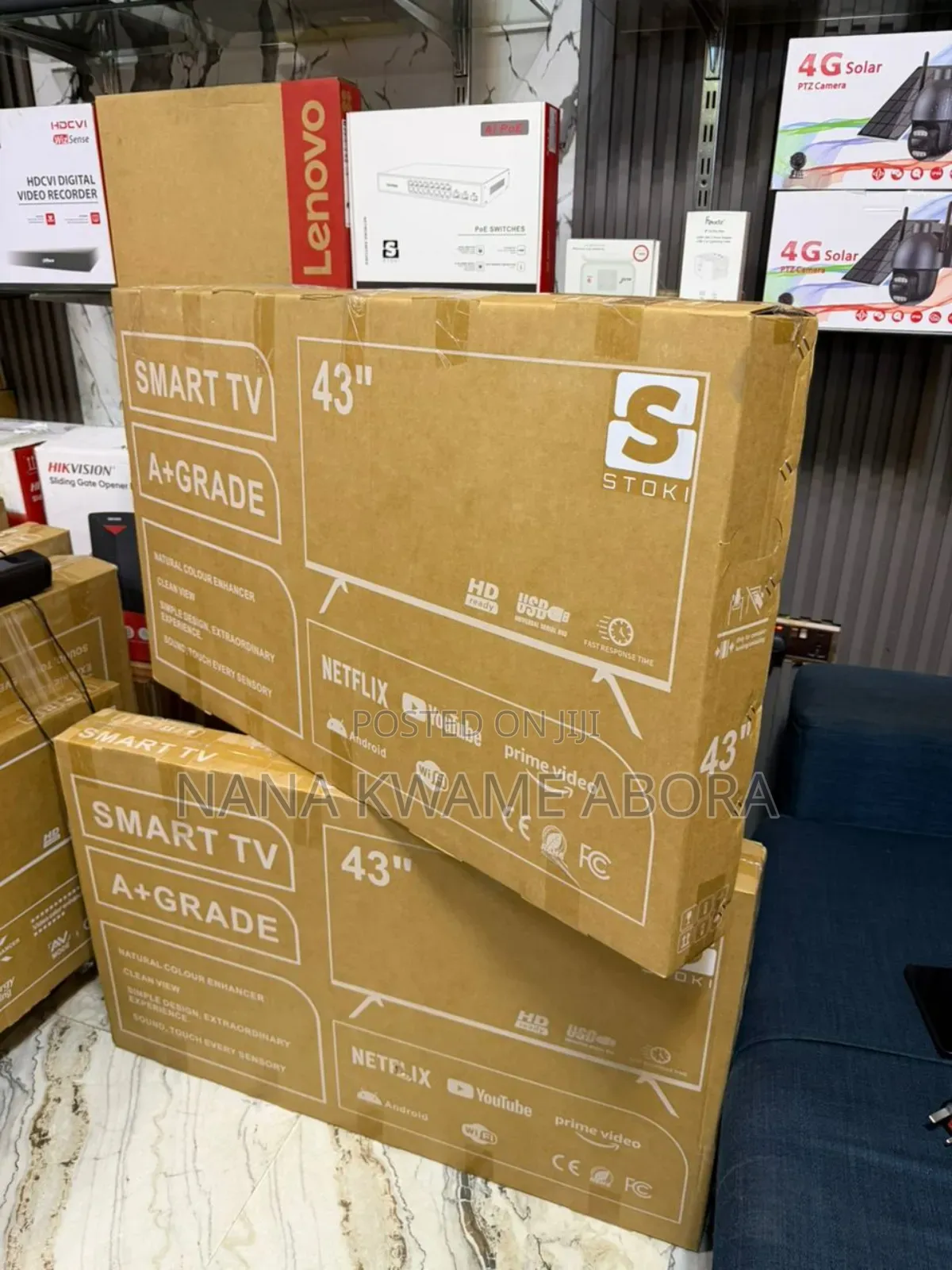 43 Inches Stoki Andriod Tv