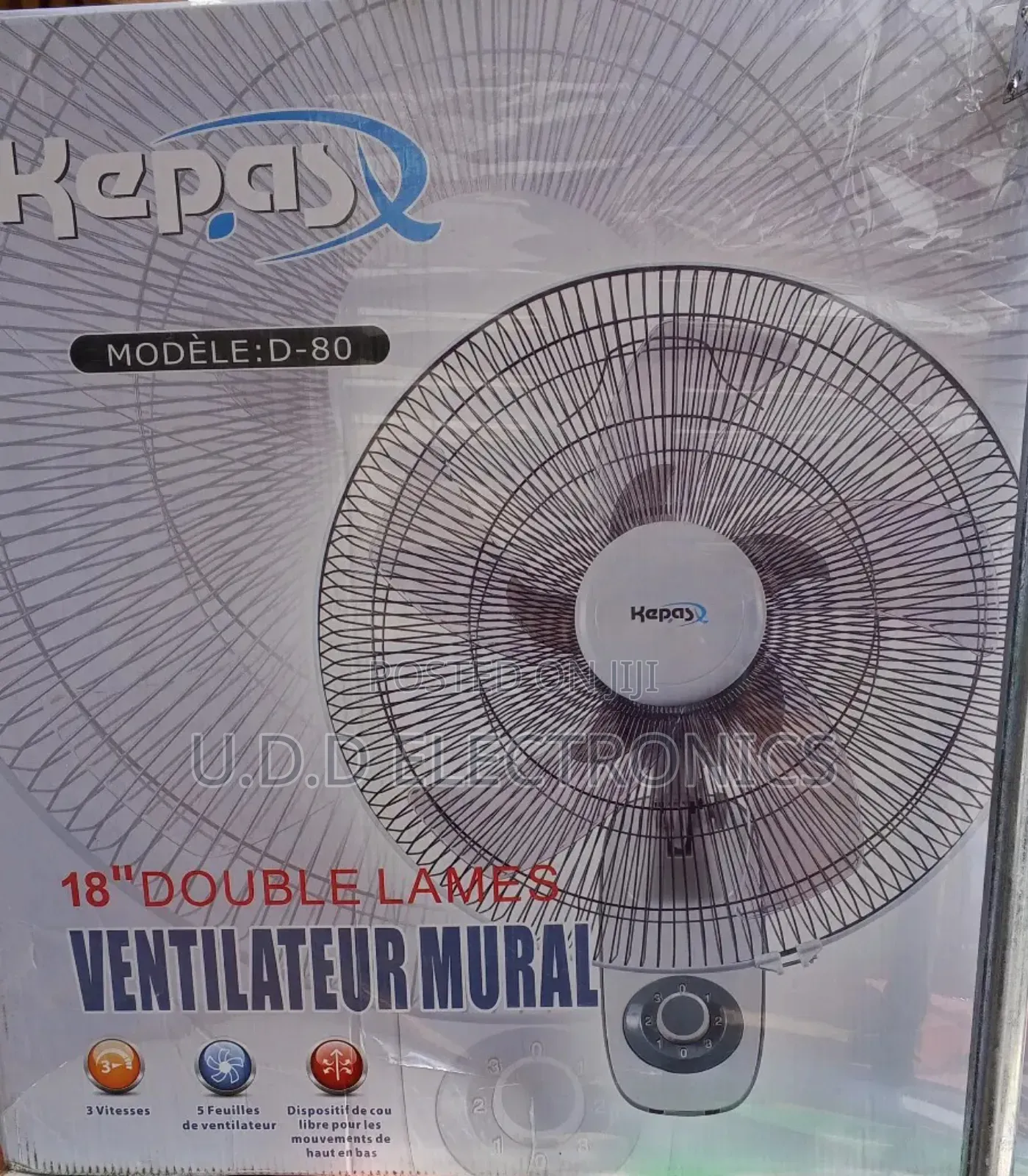 Kepas Wall Fan(18inches)