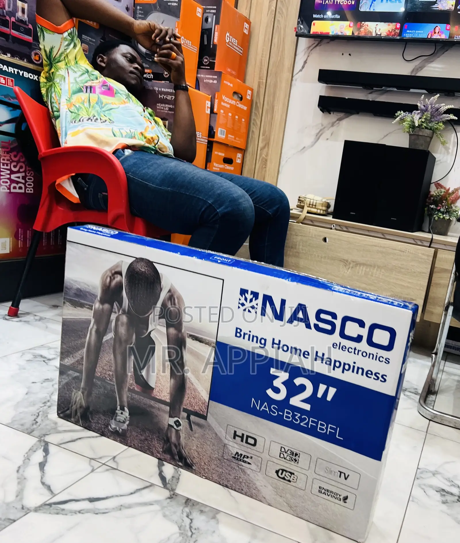 Order Unique Nasco 32” Led Digital Television 