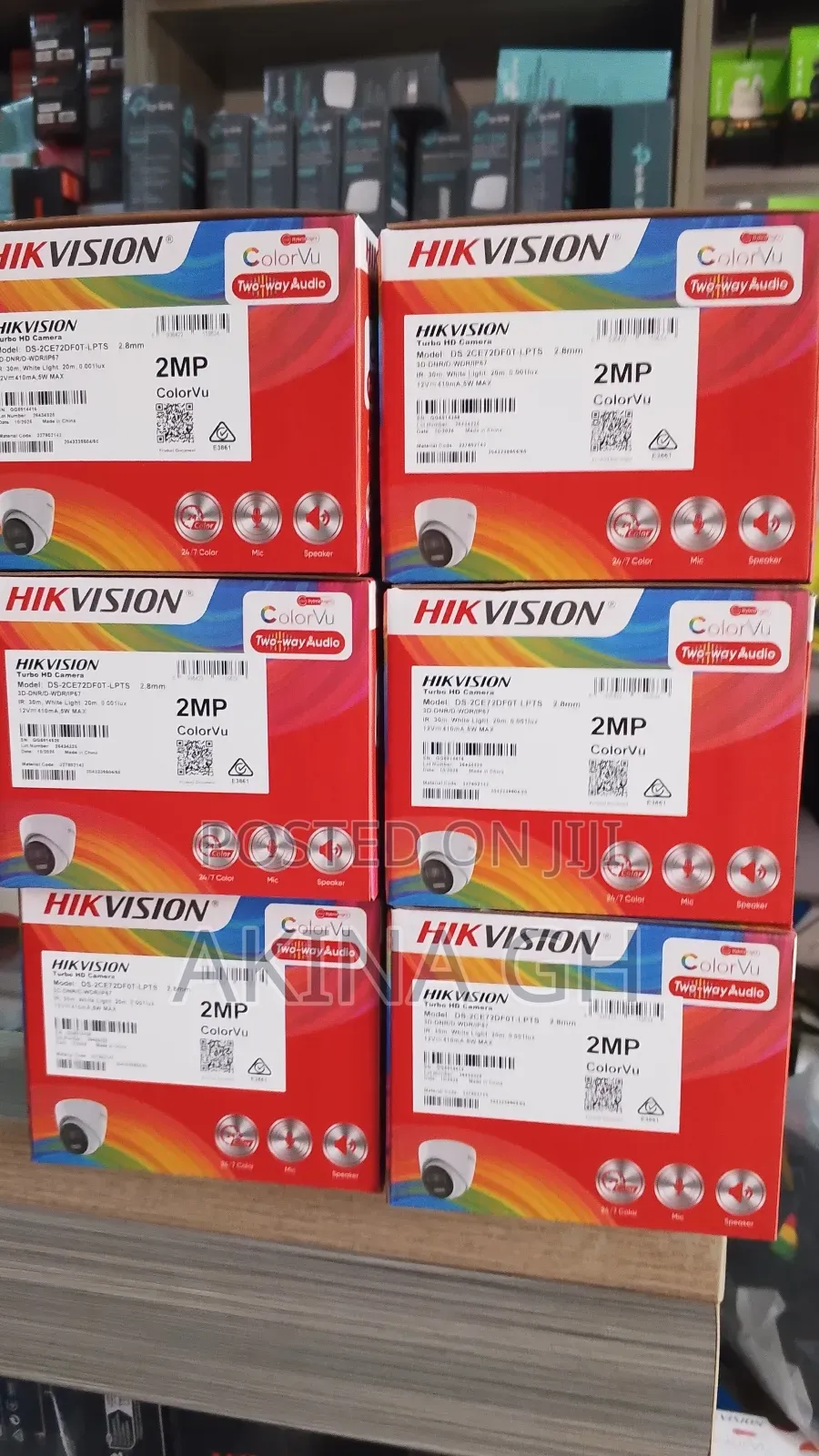 Hikvision Color Two Way Audio Turbo Hd(Ds-2ce73df0t-Lpts)