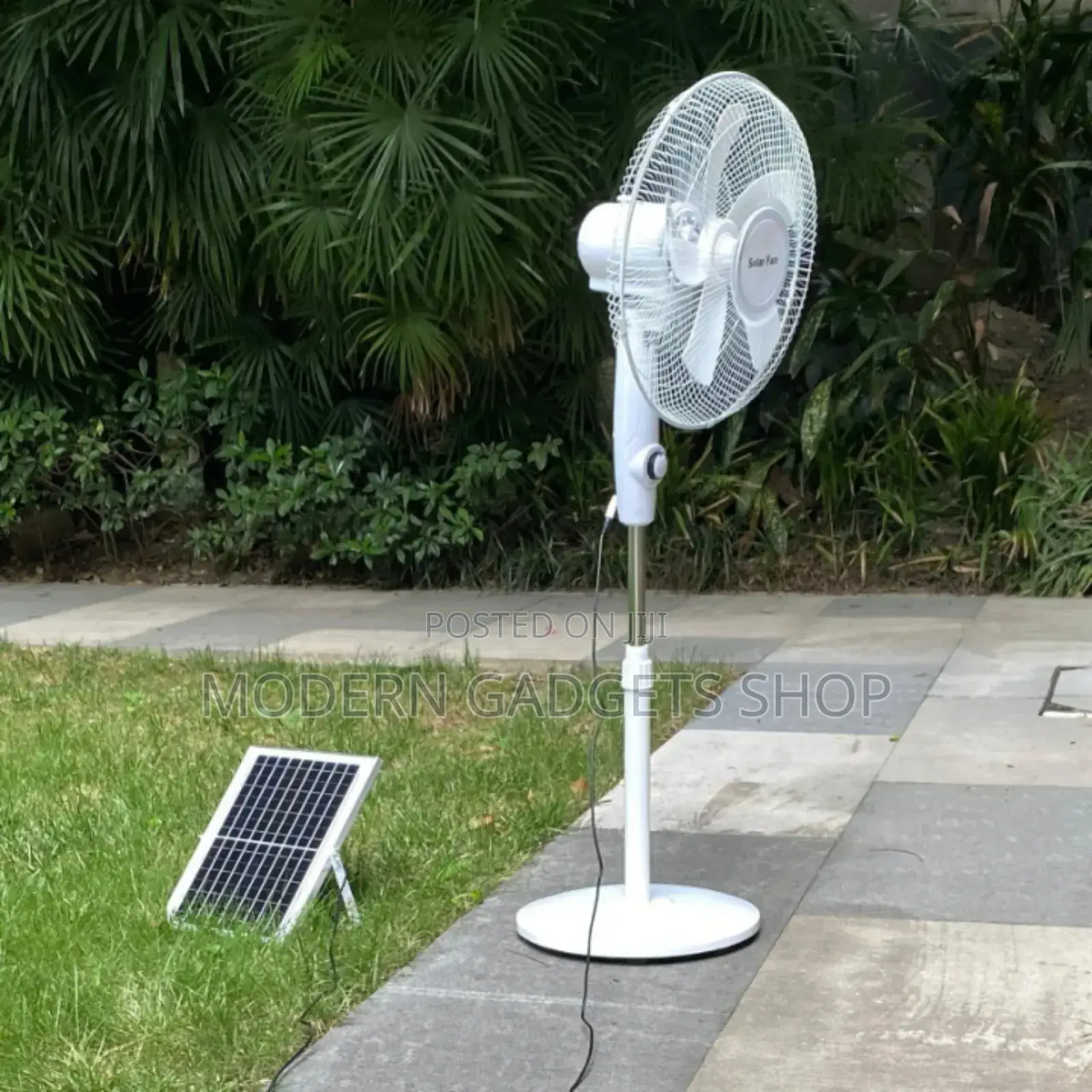 Solar Rechargeable Fan