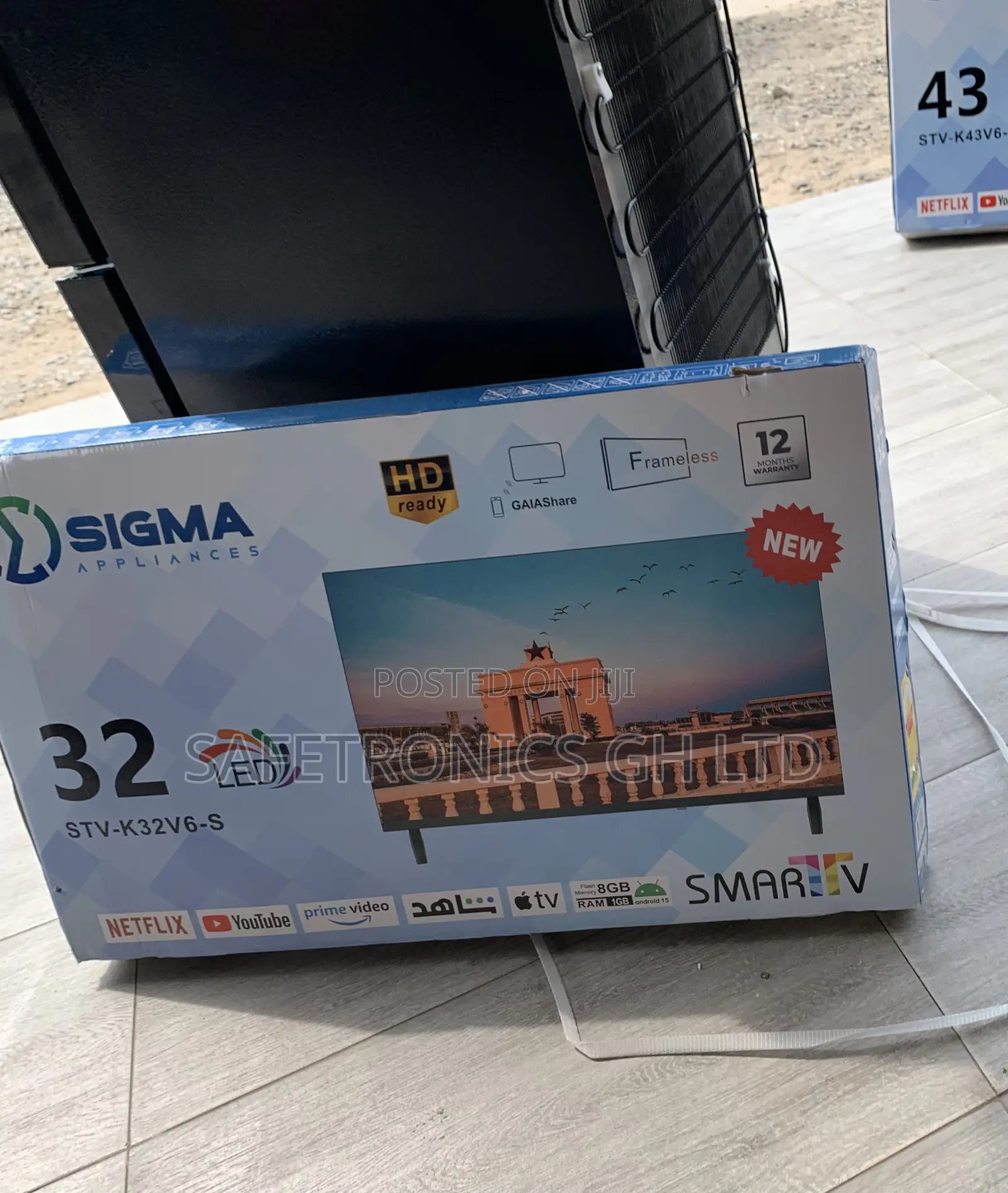 Newly Approved 32 Inch Smart Led Android Sigma Digital Tv