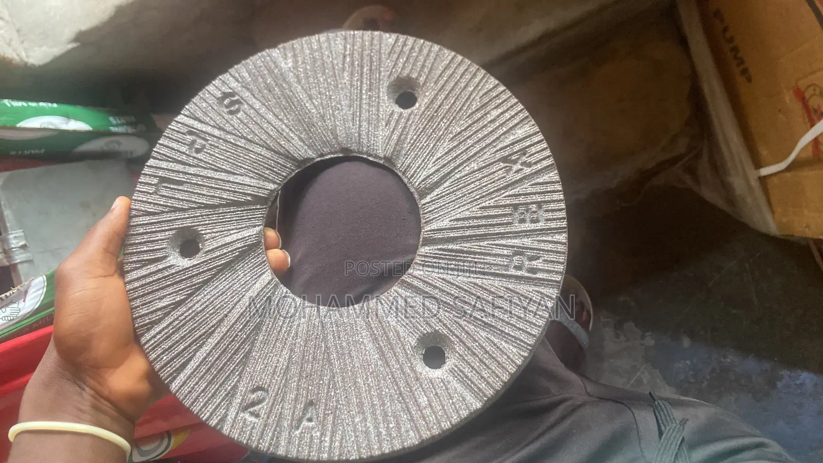 Foreign Grinding Plate