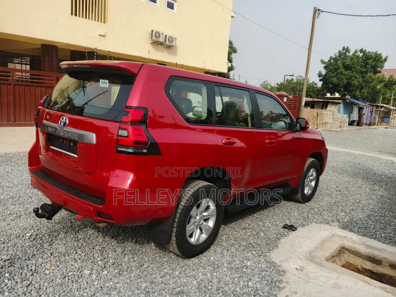 Toyota Land Cruiser Prado 2.7 2021 Red
