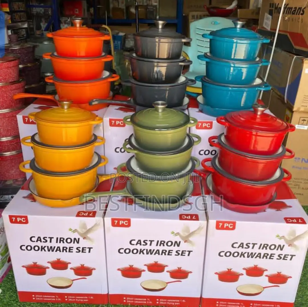 4-Piece Cast Iron Cookware Set