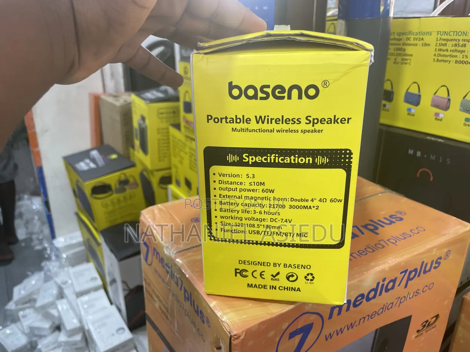 Baseno Bas-075 Wireless Speaker