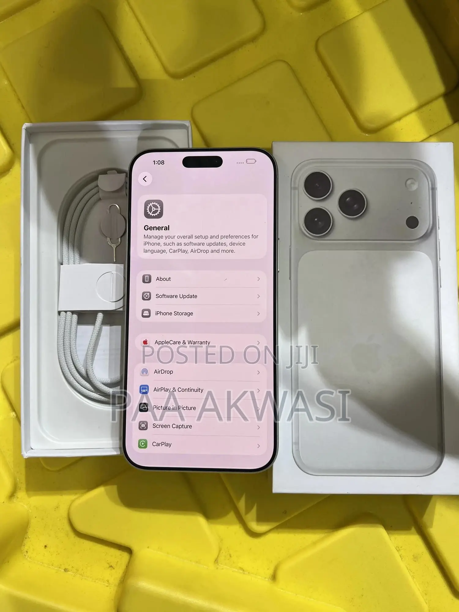 Apple iPhone 17 Pro Max 512 GB Silver
