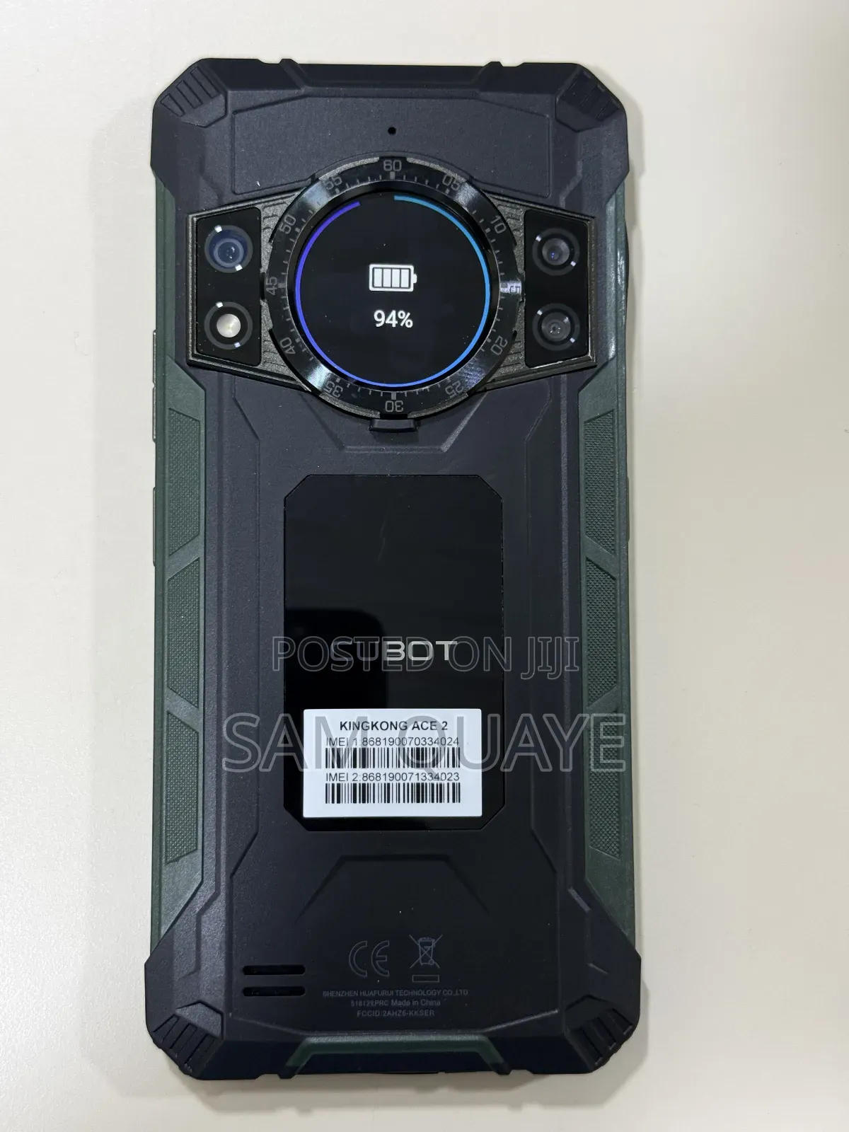 New Cubot KingKong Ace 2 128 GB Black