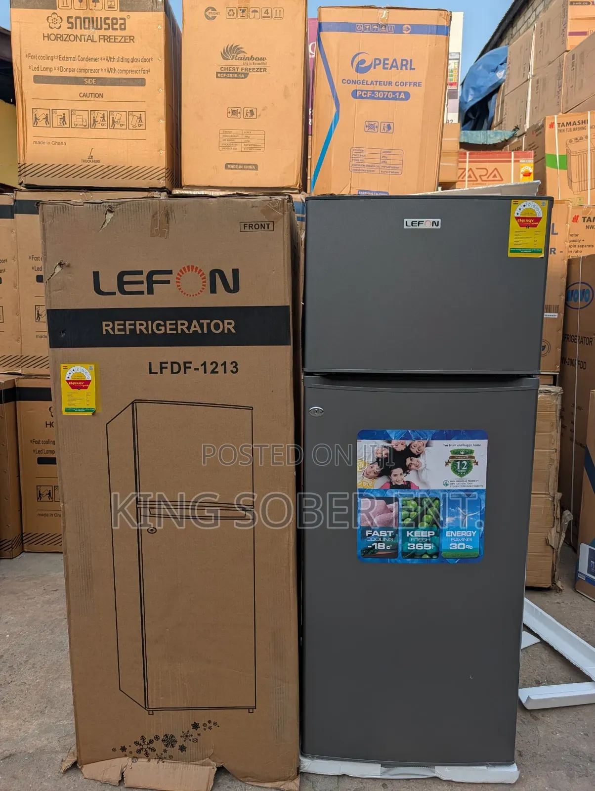 Lefon 1263 Refrigerator Top Freezer 212ltrs Ghc2700.