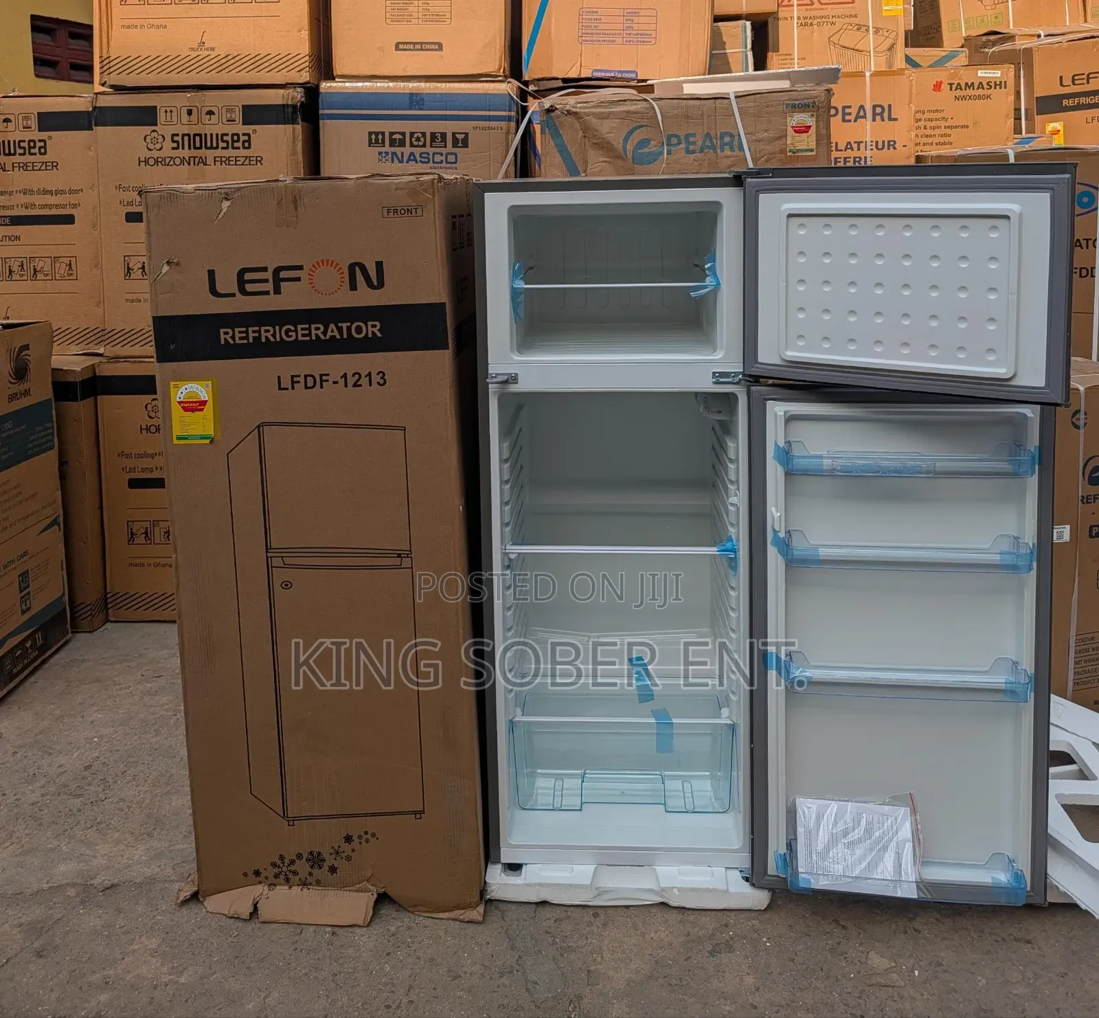 Lefon 1263 Refrigerator Top Freezer 212ltrs Ghc2700.