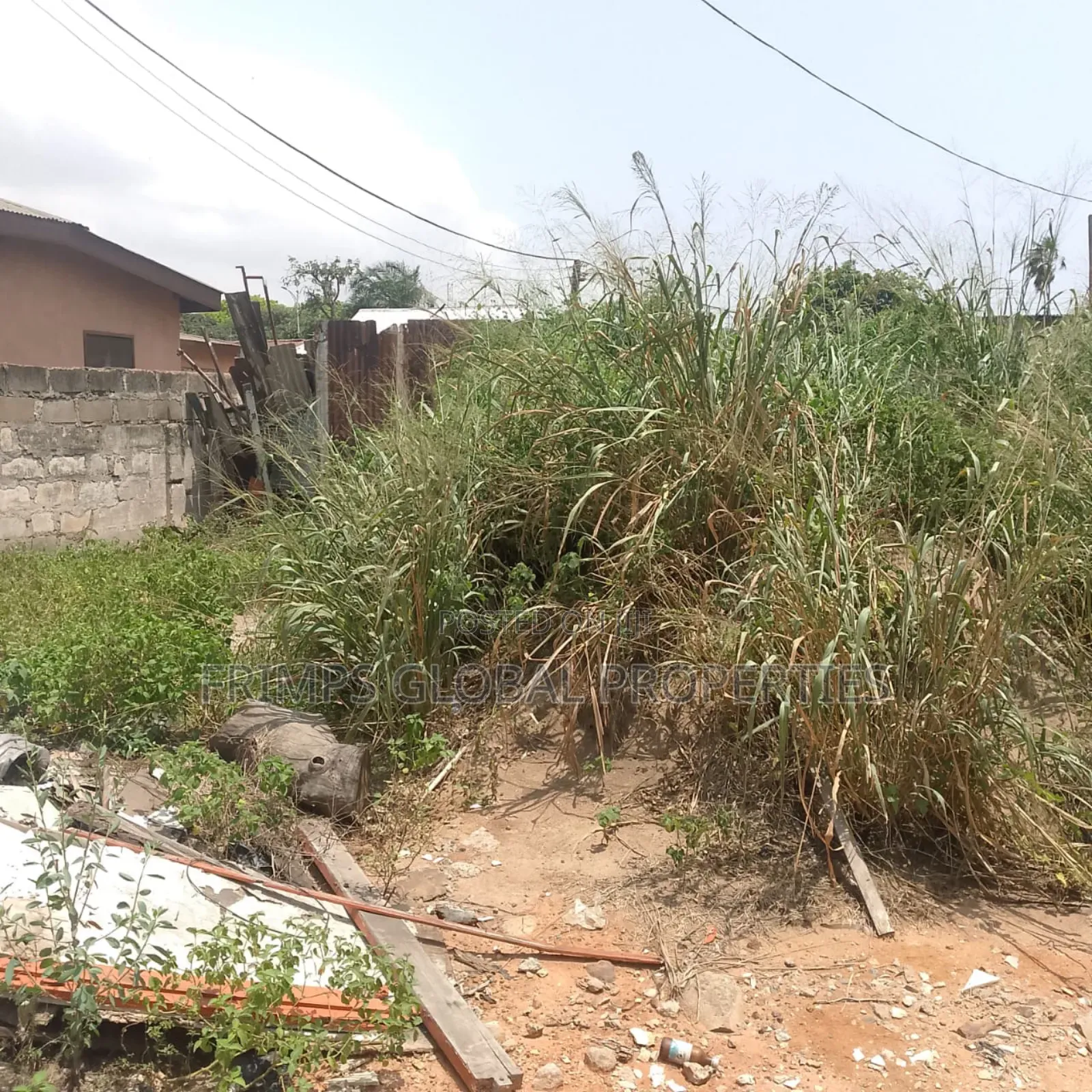 Roadside Quarter Plot at Adabraka for Sale