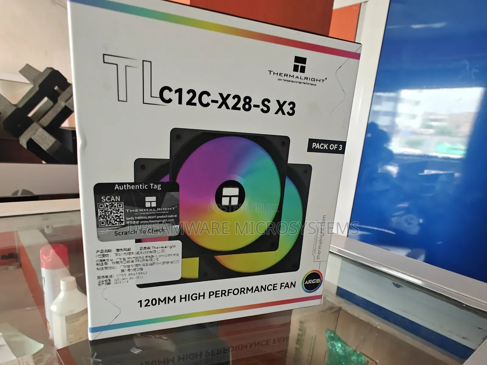 Thermalright Tl-C12c-X28-S X3 Fans 3 Pack