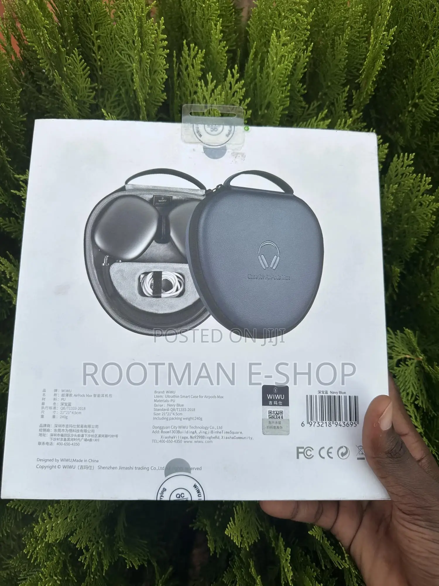 Wiwu Airpods Max Case With Sleep Mode, Smart Case For Headphones